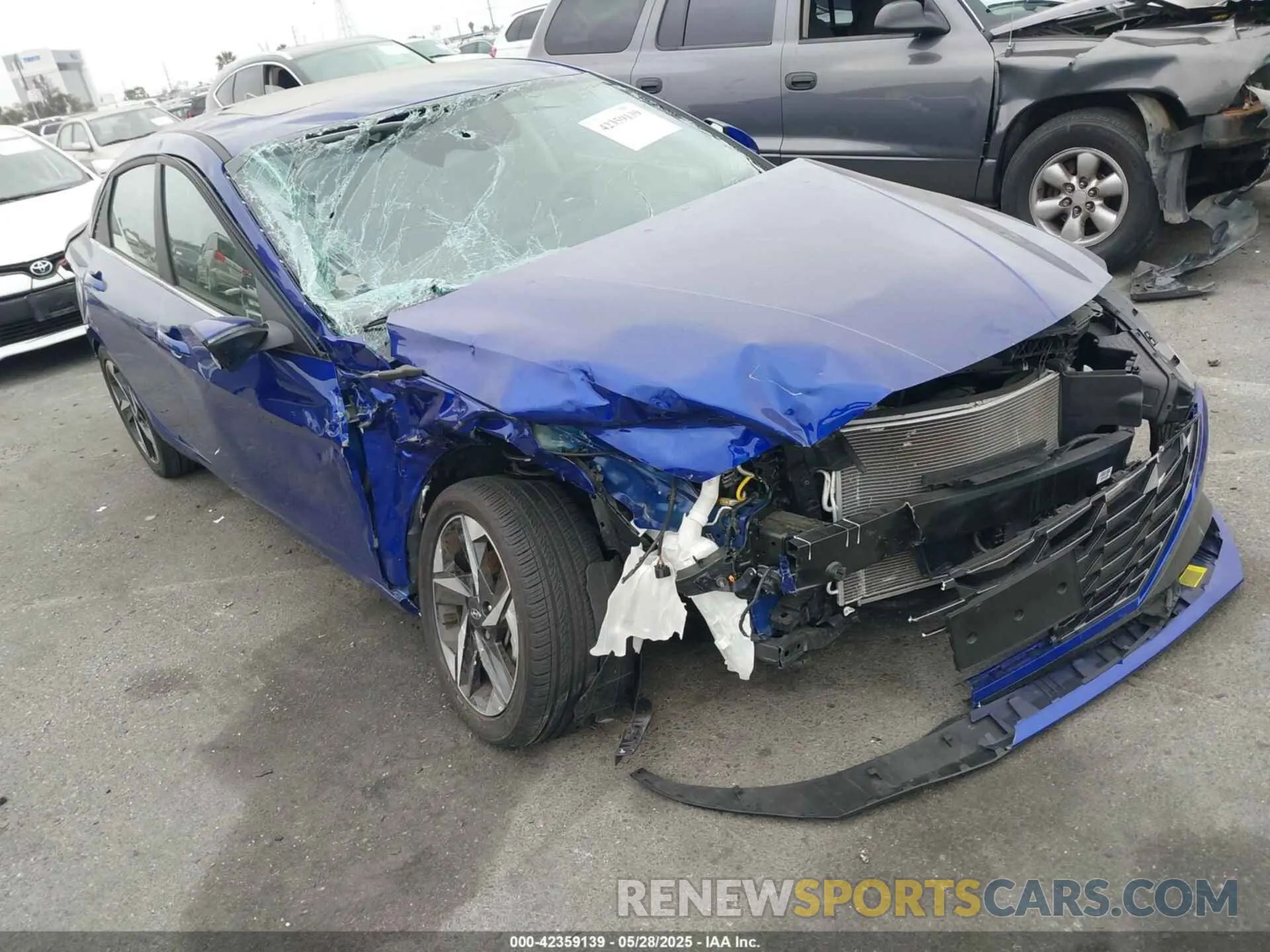 6 Photograph of a damaged car KMHLP4AGXPU563275 HYUNDAI ELANTRA 2023