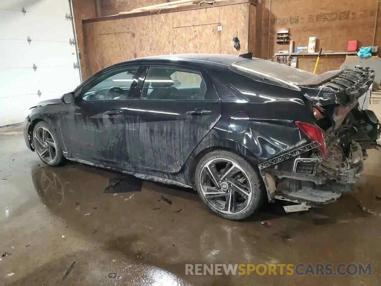 2 Photograph of a damaged car KMHLR4AF0PU571001 HYUNDAI ELANTRA 2023