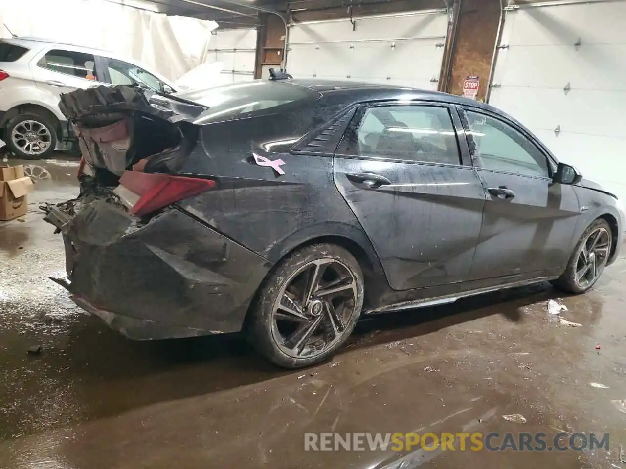 3 Photograph of a damaged car KMHLR4AF0PU571001 HYUNDAI ELANTRA 2023