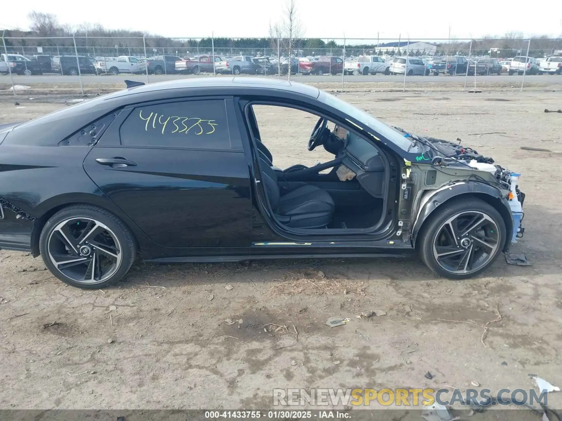 13 Photograph of a damaged car KMHLR4AF1PU393860 HYUNDAI ELANTRA 2023