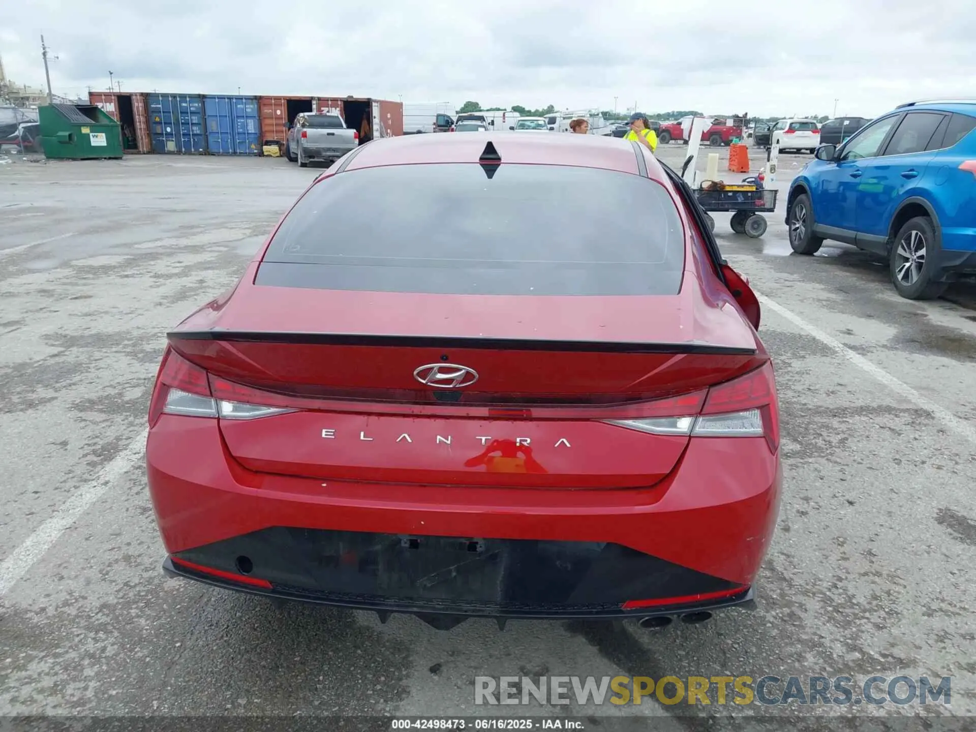16 Photograph of a damaged car KMHLR4AF1PU483512 HYUNDAI ELANTRA 2023