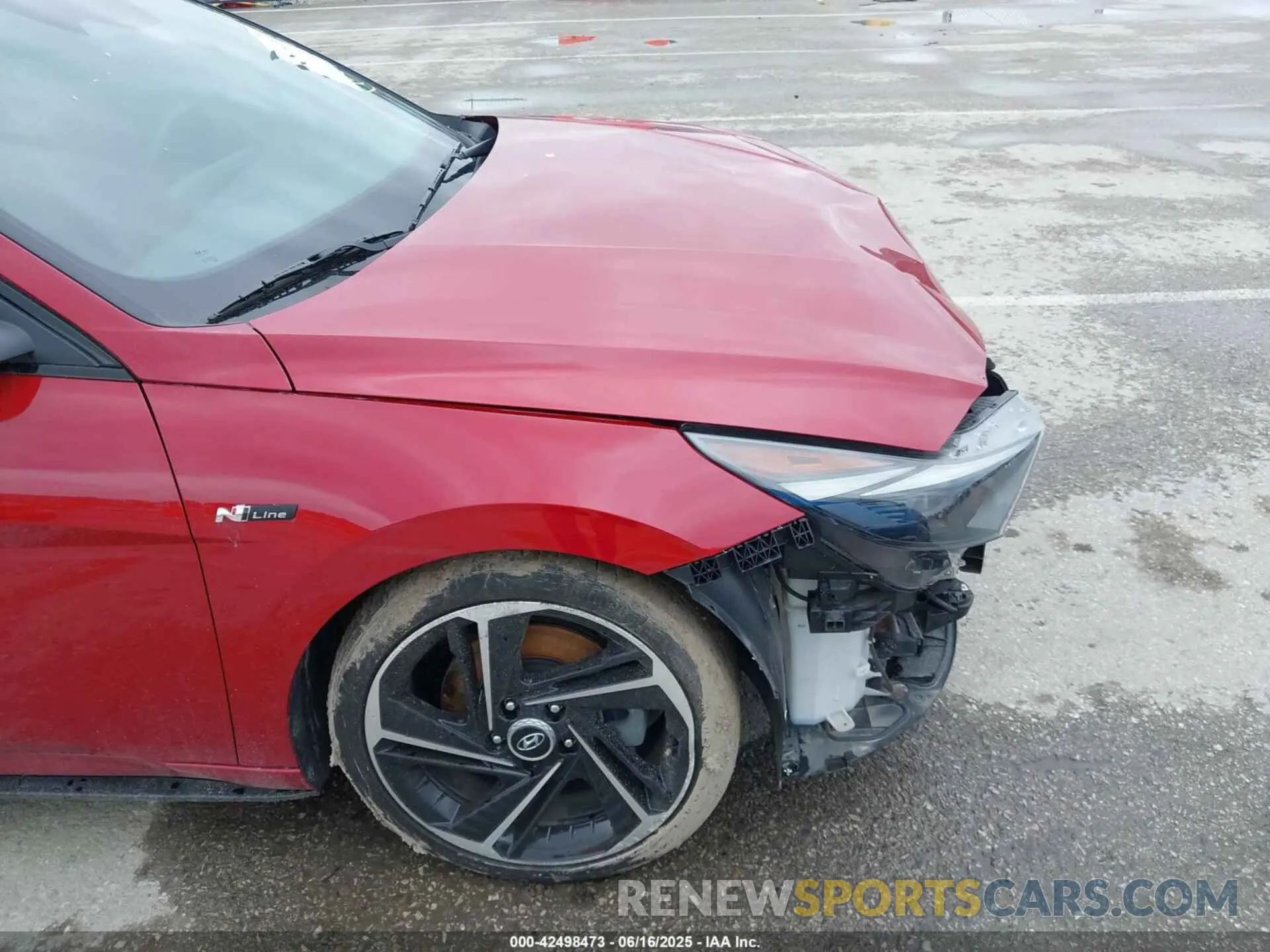 19 Photograph of a damaged car KMHLR4AF1PU483512 HYUNDAI ELANTRA 2023