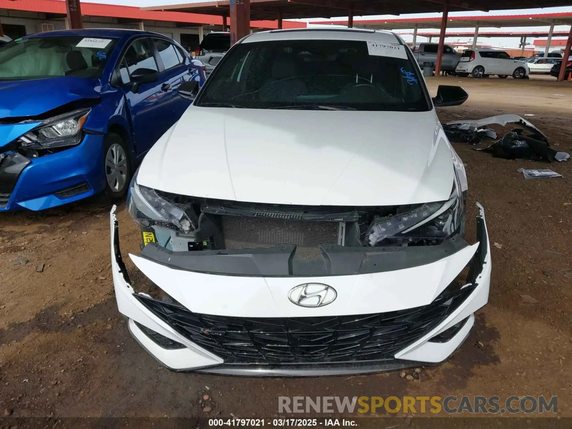 11 Photograph of a damaged car KMHLR4AF1PU608279 HYUNDAI ELANTRA 2023