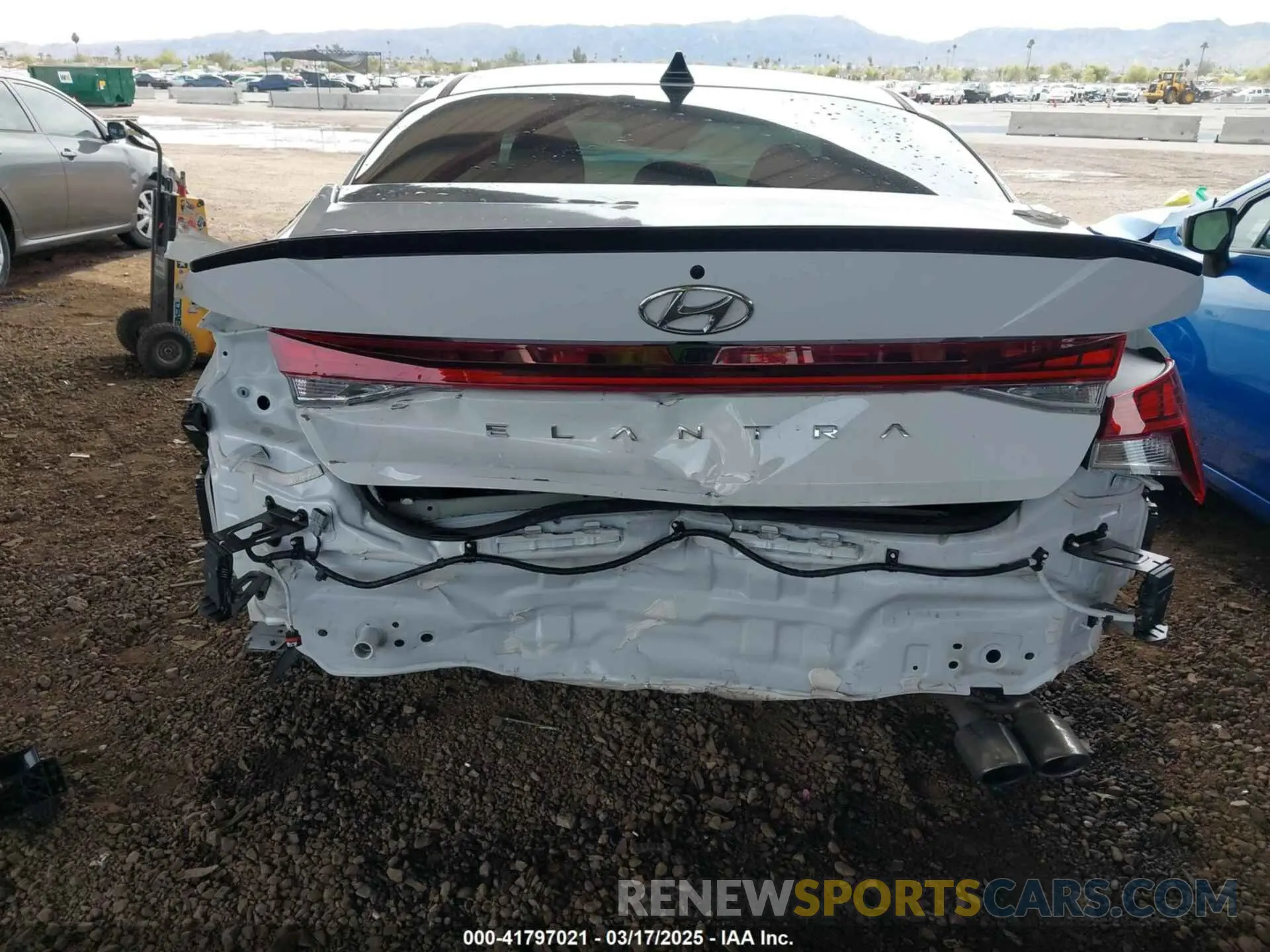 16 Photograph of a damaged car KMHLR4AF1PU608279 HYUNDAI ELANTRA 2023