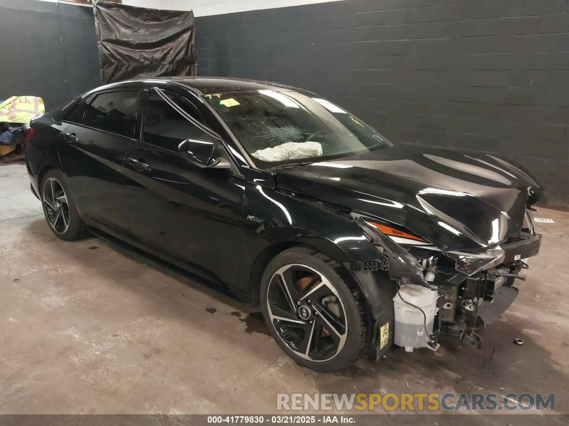 1 Photograph of a damaged car KMHLR4AF1PU627625 HYUNDAI ELANTRA 2023