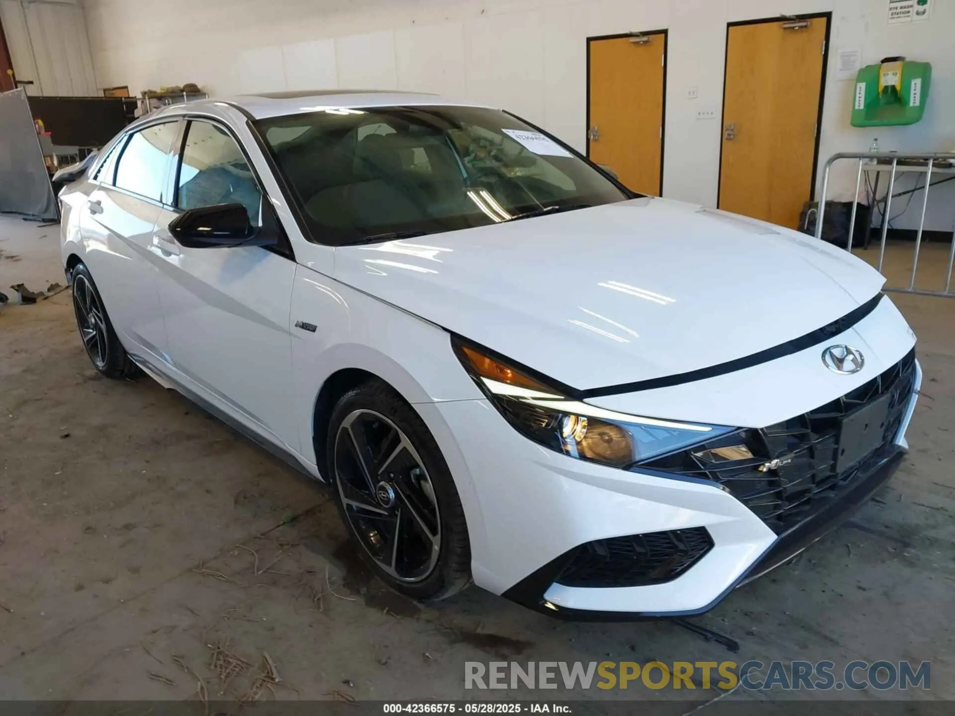 1 Photograph of a damaged car KMHLR4AF1PU627690 HYUNDAI ELANTRA 2023