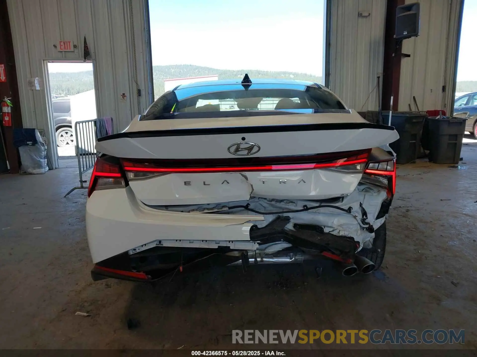 17 Photograph of a damaged car KMHLR4AF1PU627690 HYUNDAI ELANTRA 2023