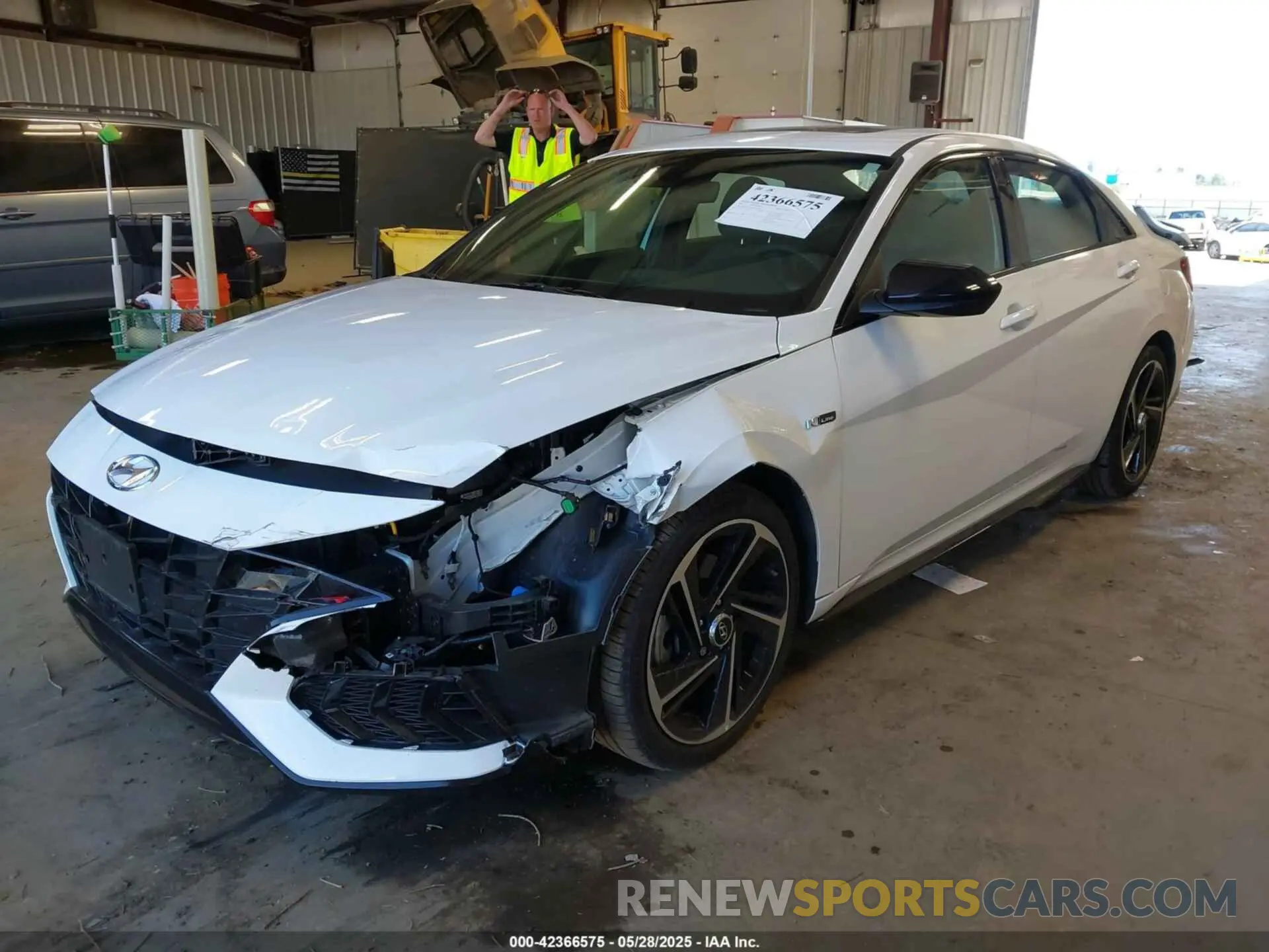 2 Photograph of a damaged car KMHLR4AF1PU627690 HYUNDAI ELANTRA 2023