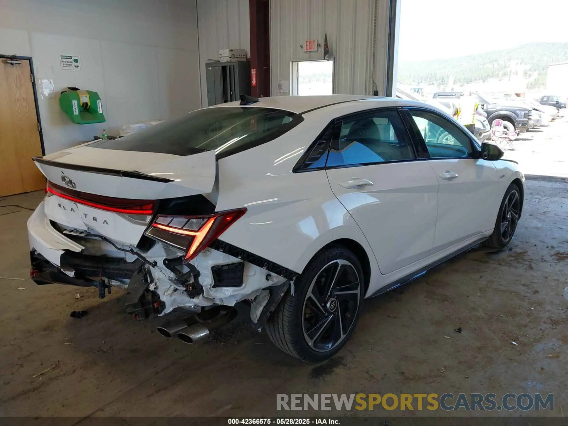 4 Photograph of a damaged car KMHLR4AF1PU627690 HYUNDAI ELANTRA 2023