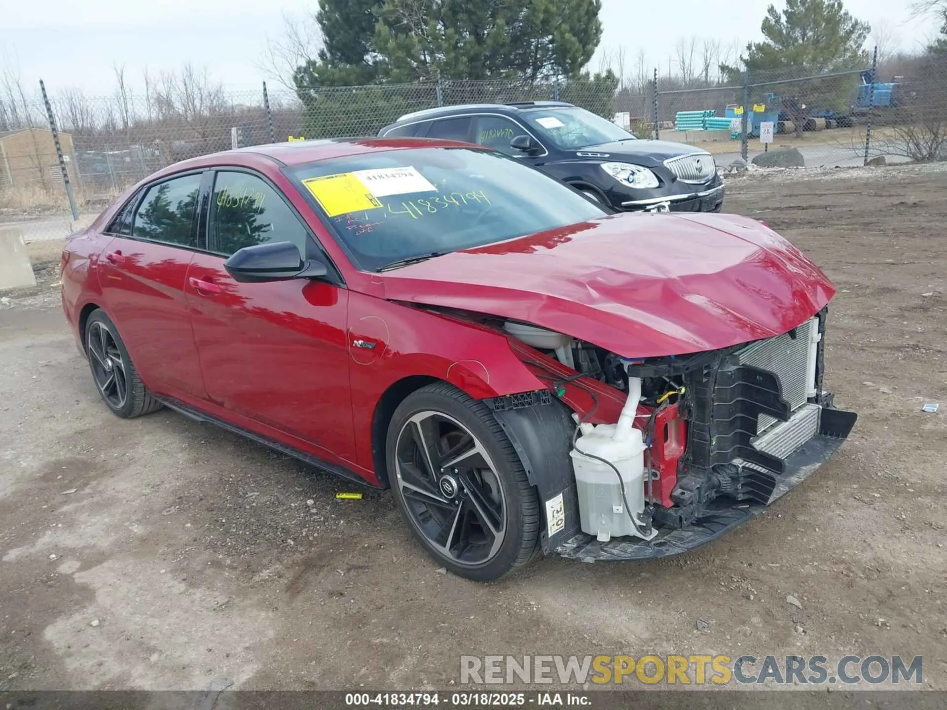 1 Photograph of a damaged car KMHLR4AF2PU513410 HYUNDAI ELANTRA 2023