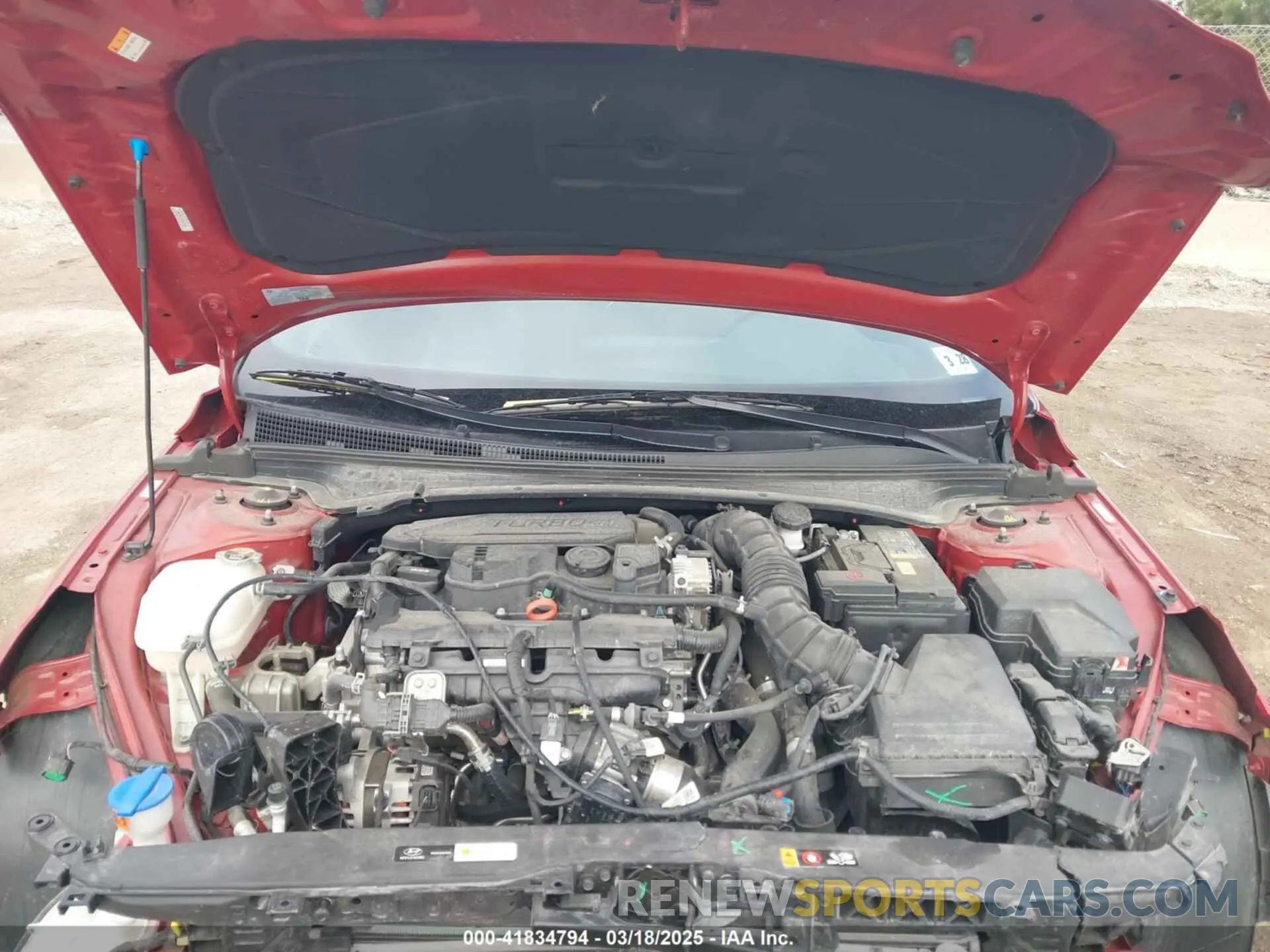10 Photograph of a damaged car KMHLR4AF2PU513410 HYUNDAI ELANTRA 2023