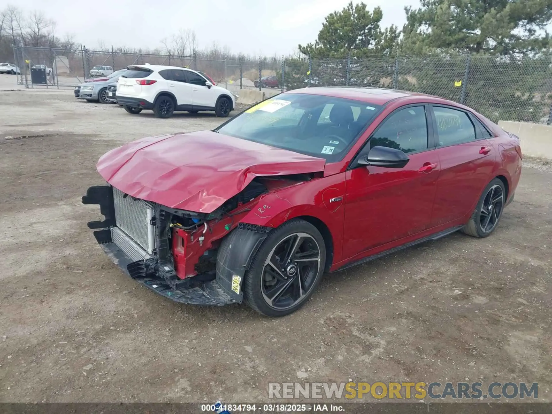 2 Photograph of a damaged car KMHLR4AF2PU513410 HYUNDAI ELANTRA 2023