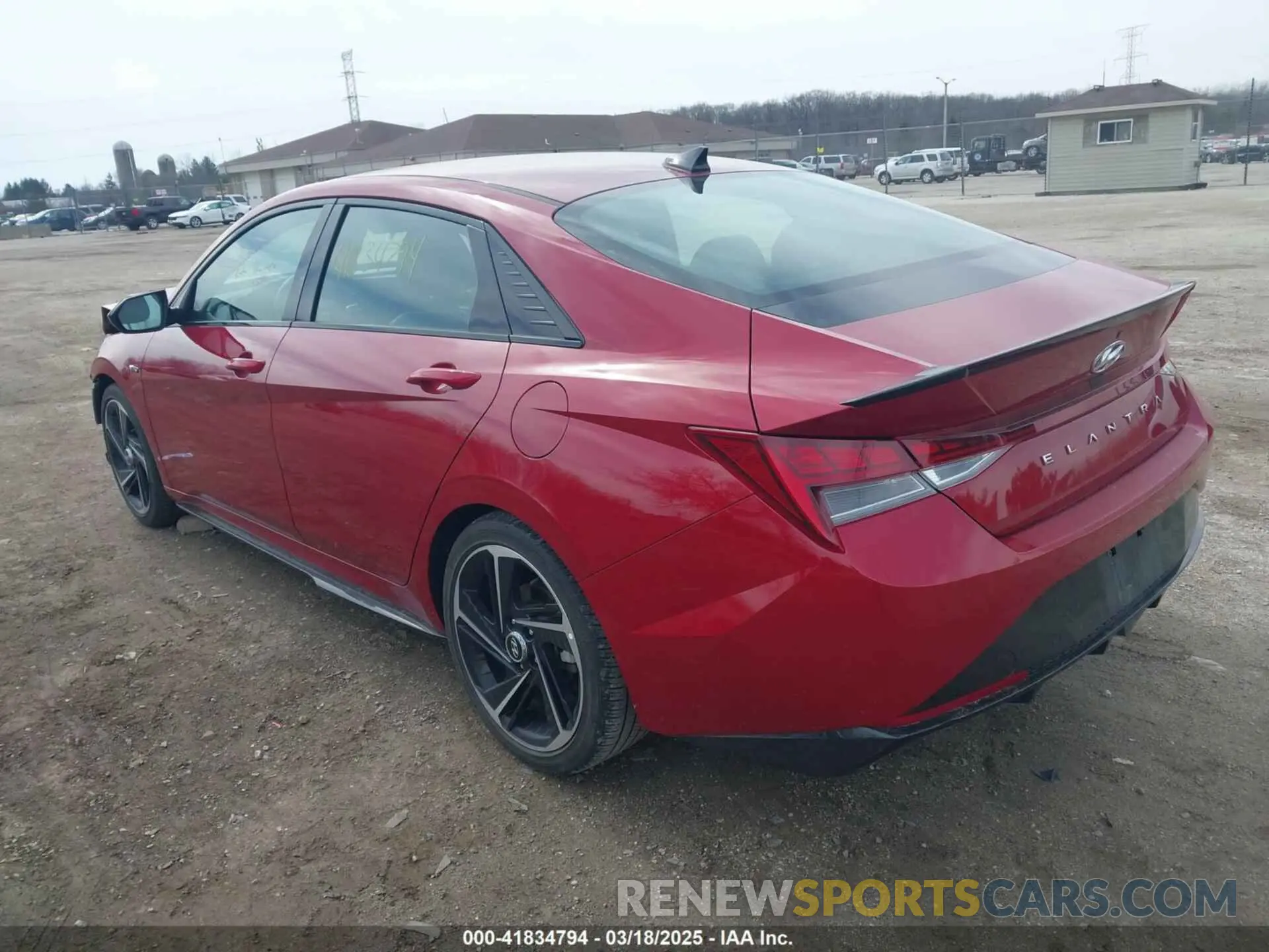 3 Photograph of a damaged car KMHLR4AF2PU513410 HYUNDAI ELANTRA 2023