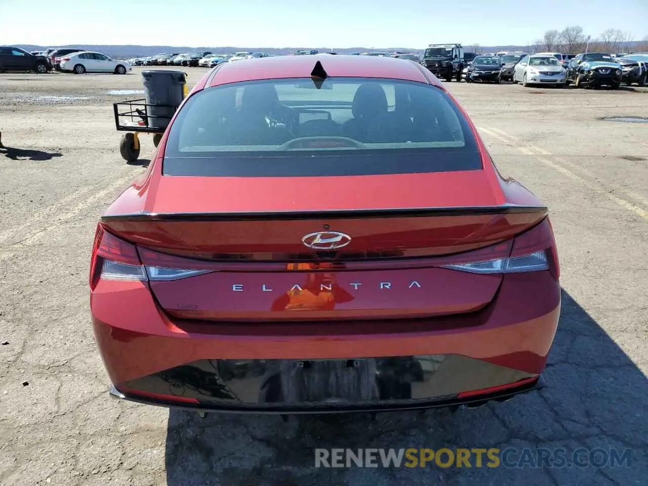 6 Photograph of a damaged car KMHLR4AF2PU588852 HYUNDAI ELANTRA 2023