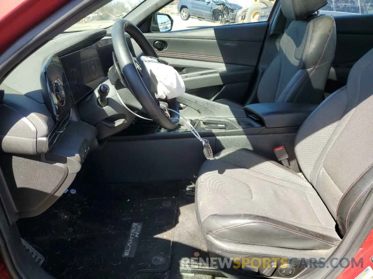 7 Photograph of a damaged car KMHLR4AF2PU588852 HYUNDAI ELANTRA 2023