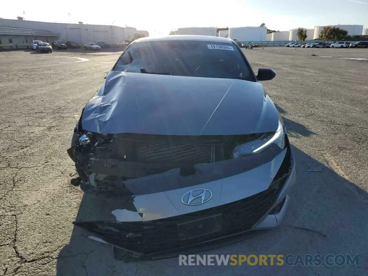 5 Photograph of a damaged car KMHLR4AF3PU476061 HYUNDAI ELANTRA 2023