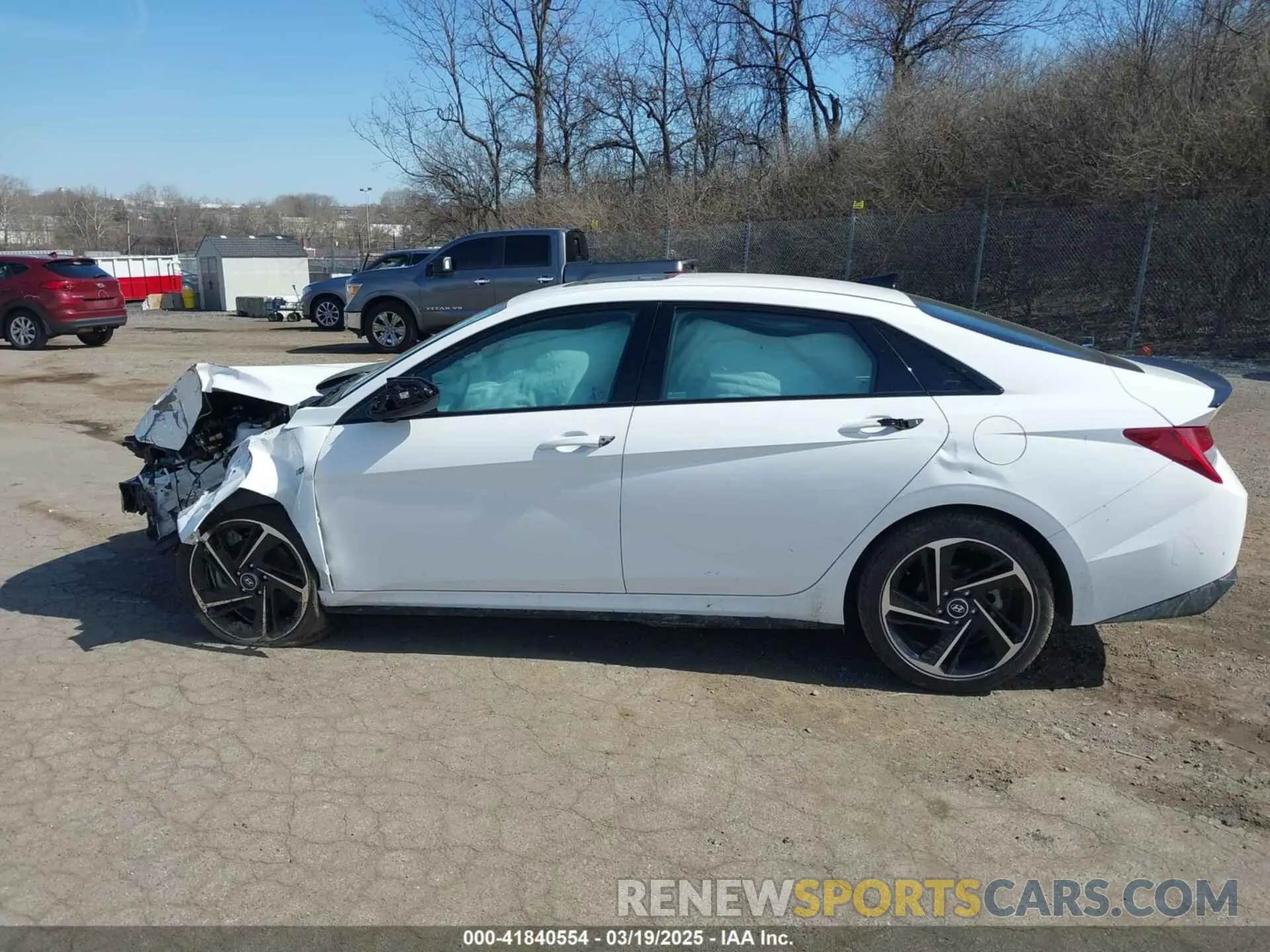 14 Photograph of a damaged car KMHLR4AF3PU576645 HYUNDAI ELANTRA 2023