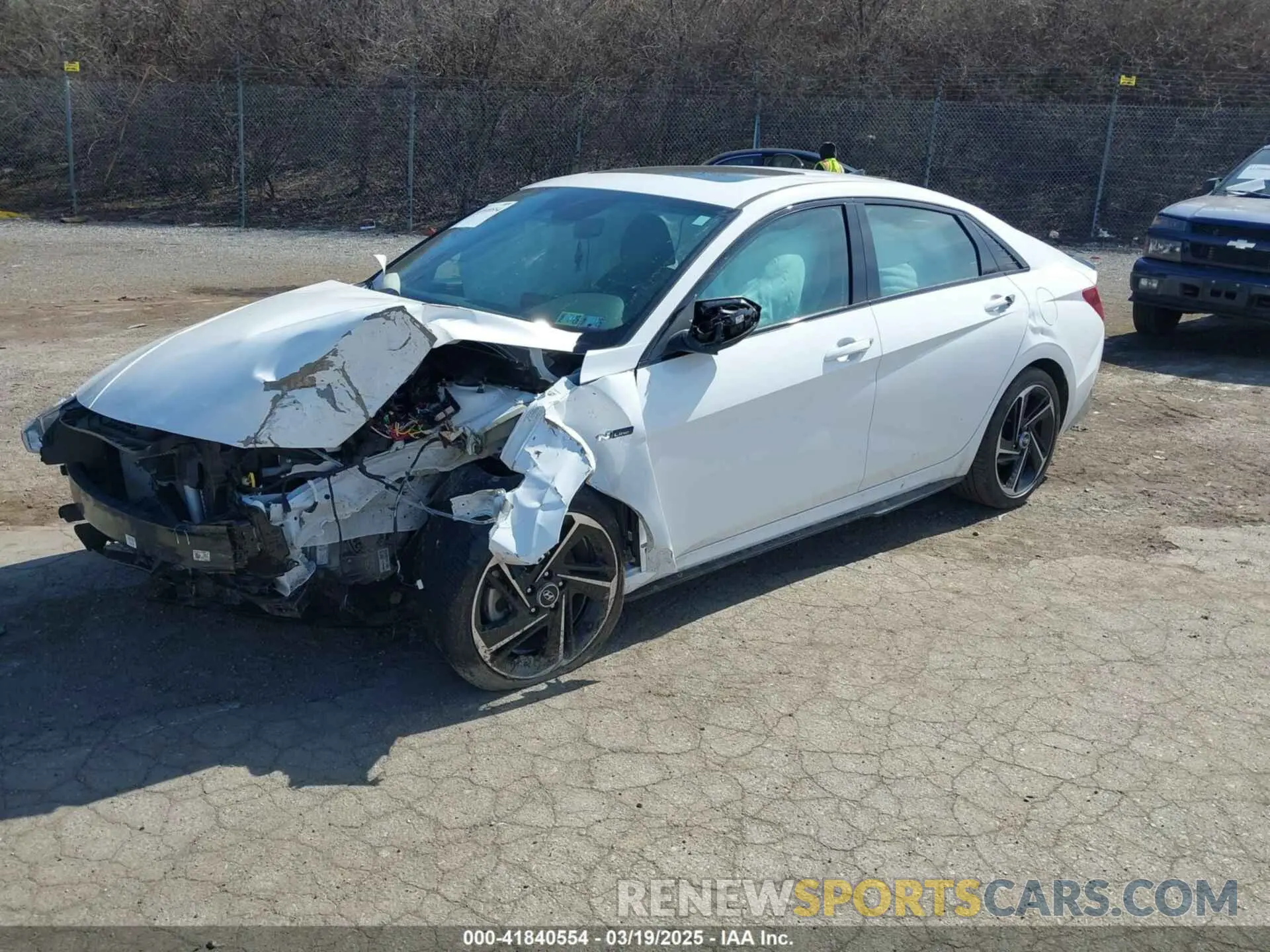 2 Photograph of a damaged car KMHLR4AF3PU576645 HYUNDAI ELANTRA 2023