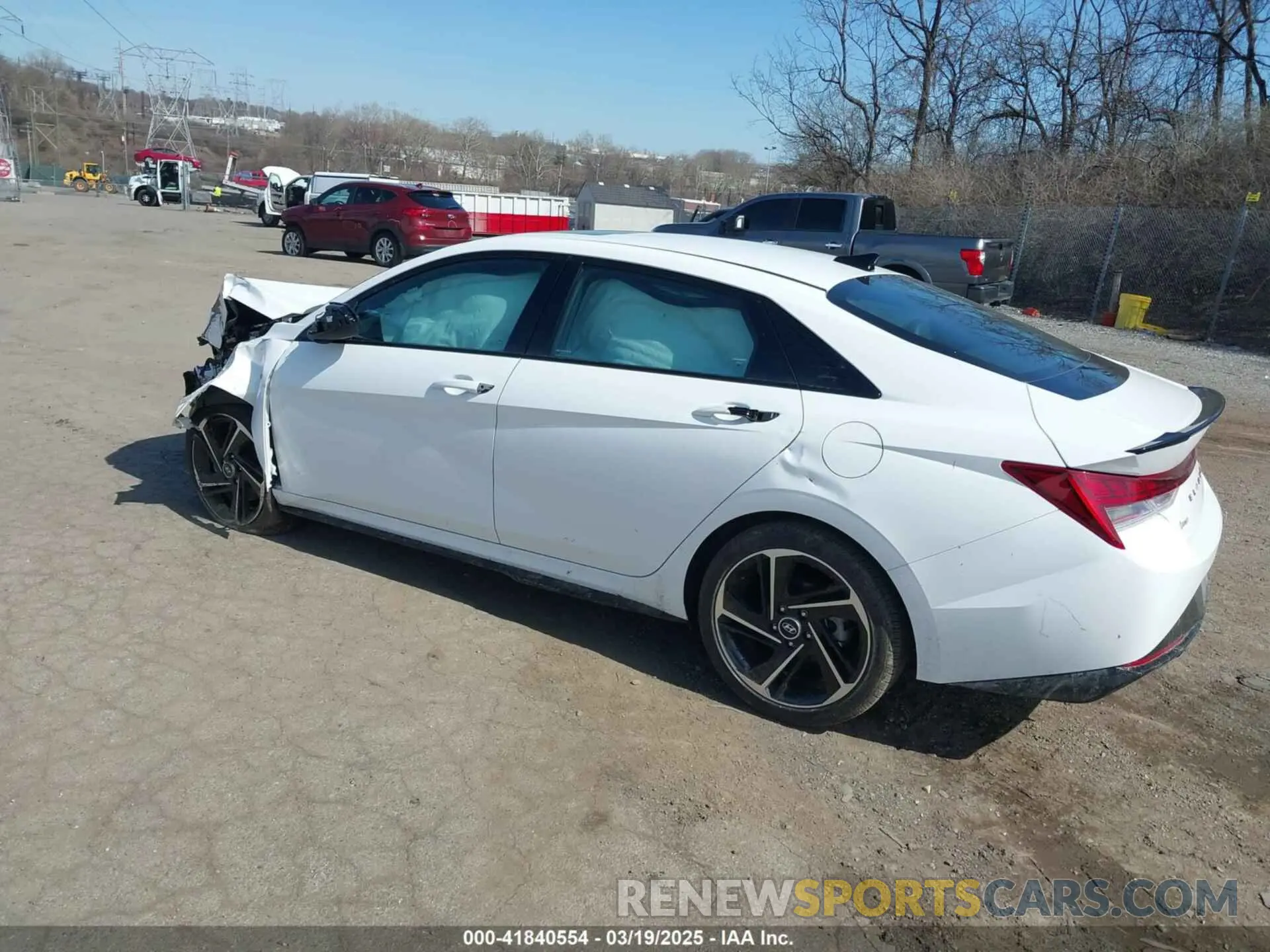 3 Photograph of a damaged car KMHLR4AF3PU576645 HYUNDAI ELANTRA 2023