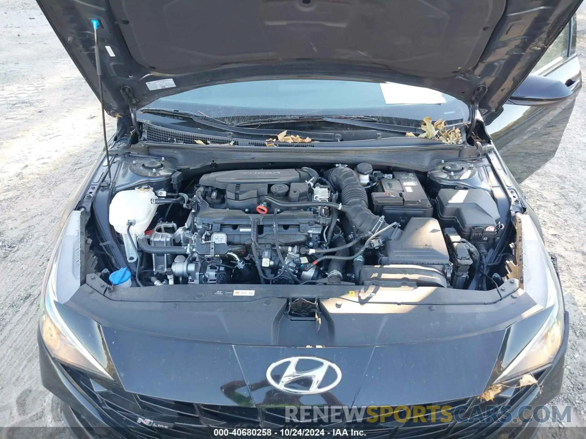 10 Photograph of a damaged car KMHLR4AF3PU581327 HYUNDAI ELANTRA 2023