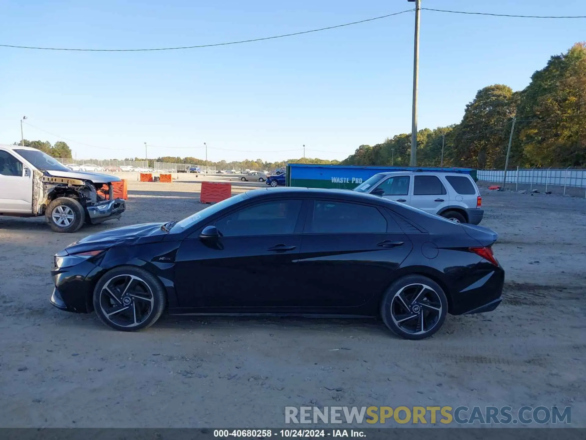 14 Photograph of a damaged car KMHLR4AF3PU581327 HYUNDAI ELANTRA 2023
