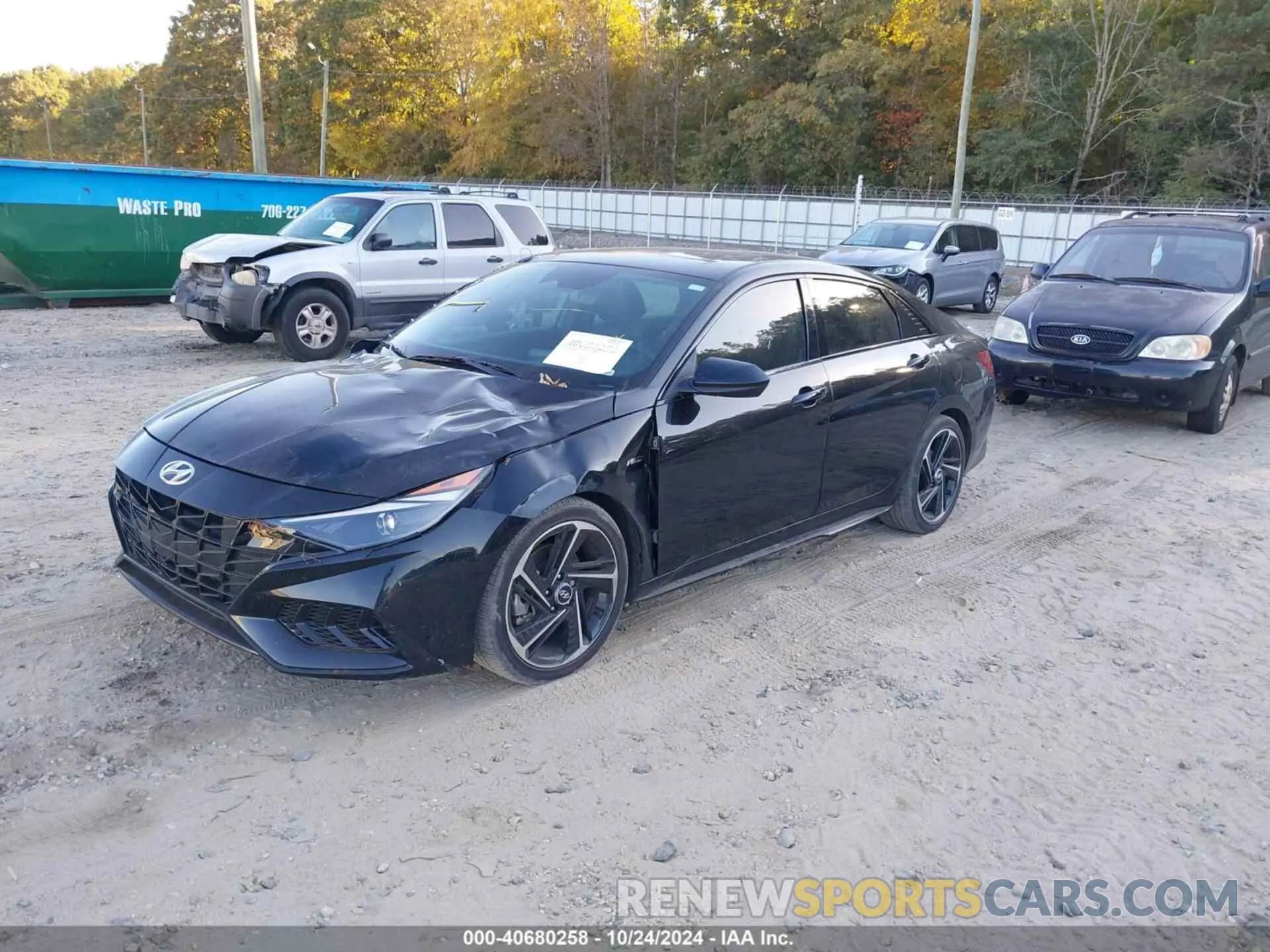 2 Photograph of a damaged car KMHLR4AF3PU581327 HYUNDAI ELANTRA 2023