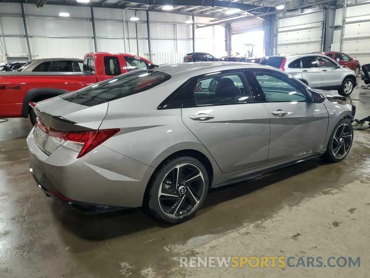 3 Photograph of a damaged car KMHLR4AF3PU594756 HYUNDAI ELANTRA 2023