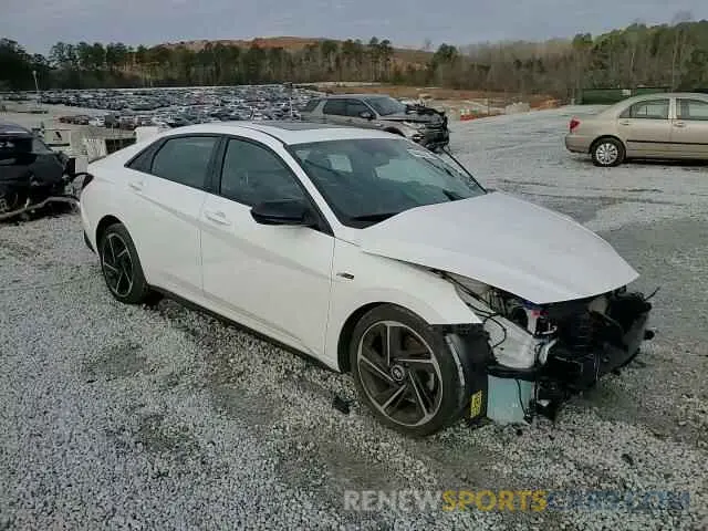 10 Photograph of a damaged car KMHLR4AF3PU625830 HYUNDAI ELANTRA 2023
