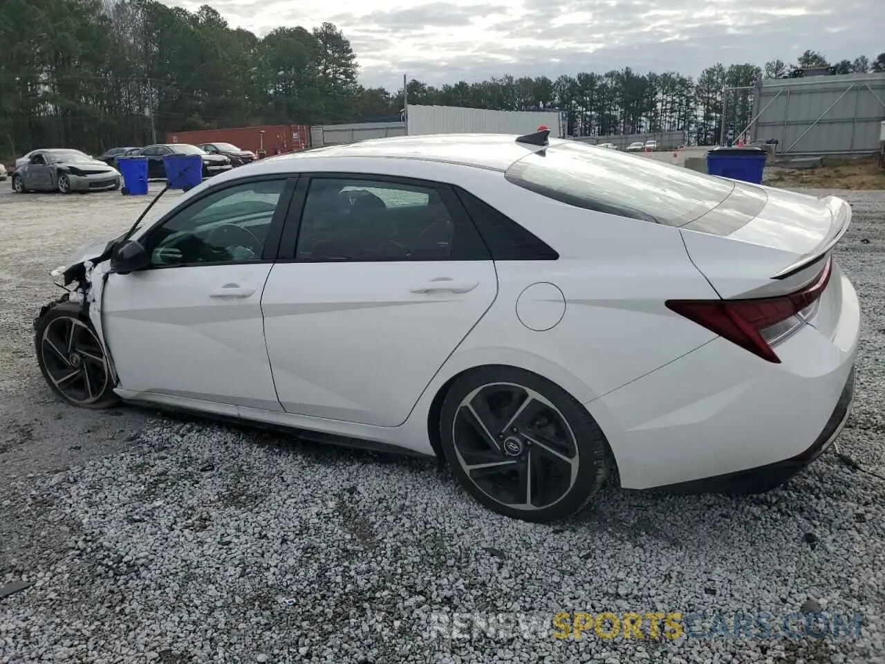2 Photograph of a damaged car KMHLR4AF3PU625830 HYUNDAI ELANTRA 2023