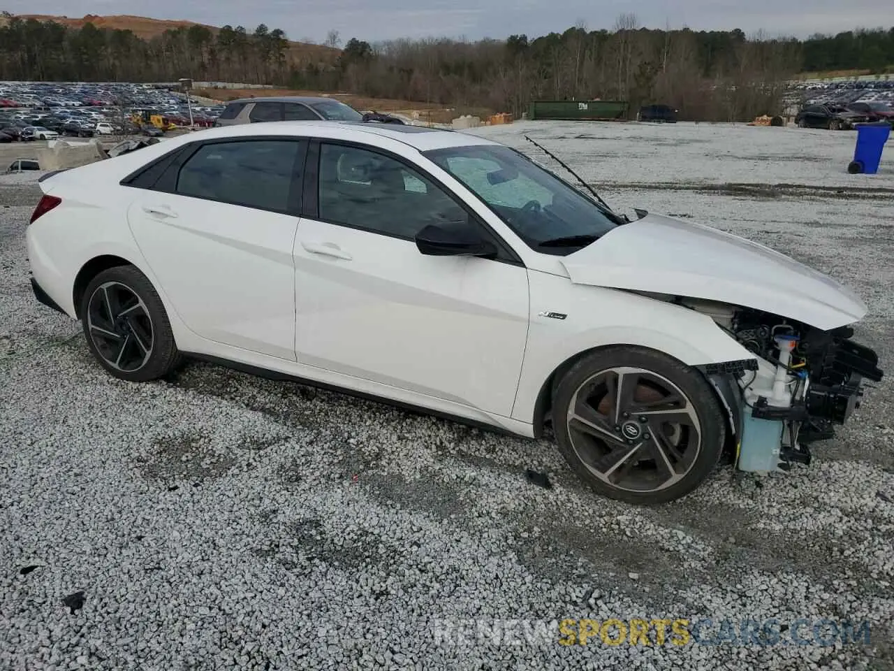 4 Photograph of a damaged car KMHLR4AF3PU625830 HYUNDAI ELANTRA 2023