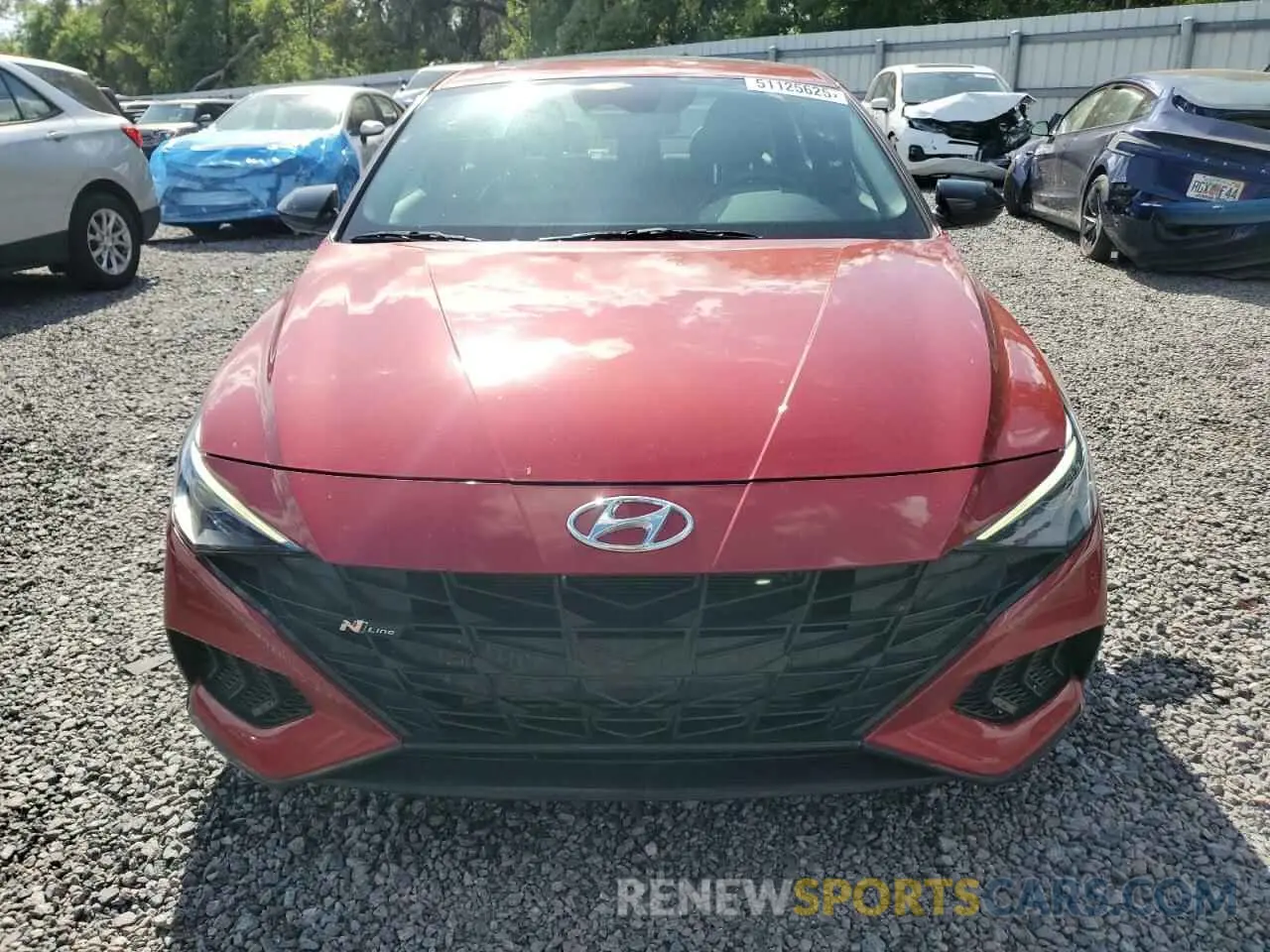 5 Photograph of a damaged car KMHLR4AF4PU404625 HYUNDAI ELANTRA 2023