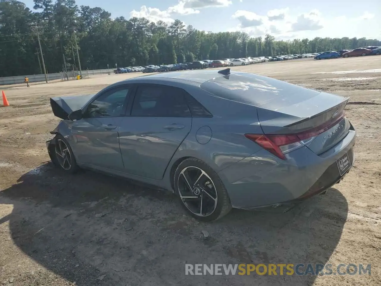 2 Photograph of a damaged car KMHLR4AF4PU409016 HYUNDAI ELANTRA 2023