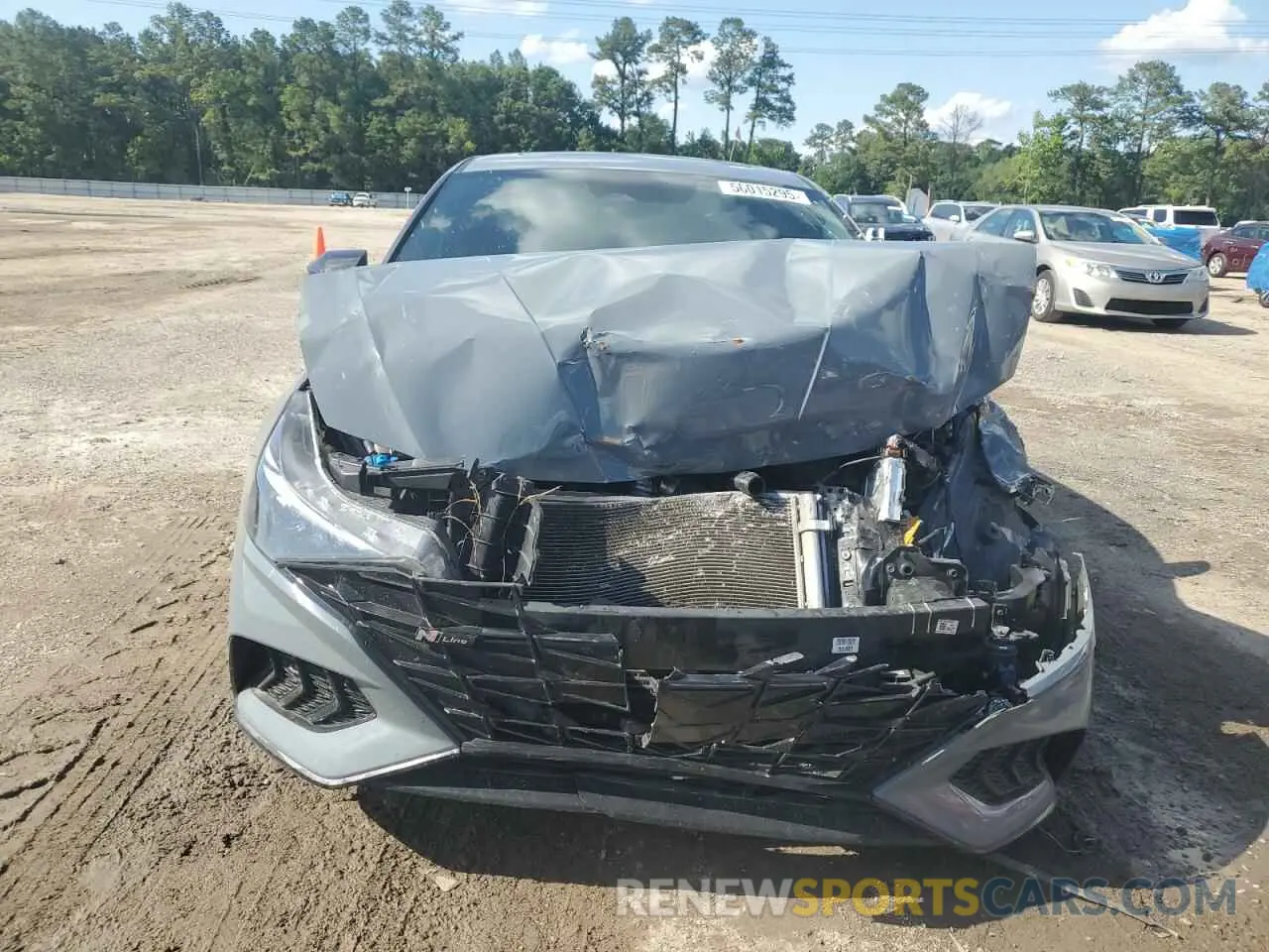 5 Photograph of a damaged car KMHLR4AF4PU409016 HYUNDAI ELANTRA 2023