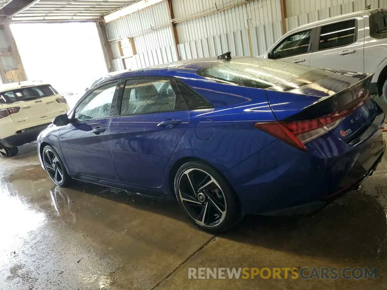 2 Photograph of a damaged car KMHLR4AF4PU420632 HYUNDAI ELANTRA 2023