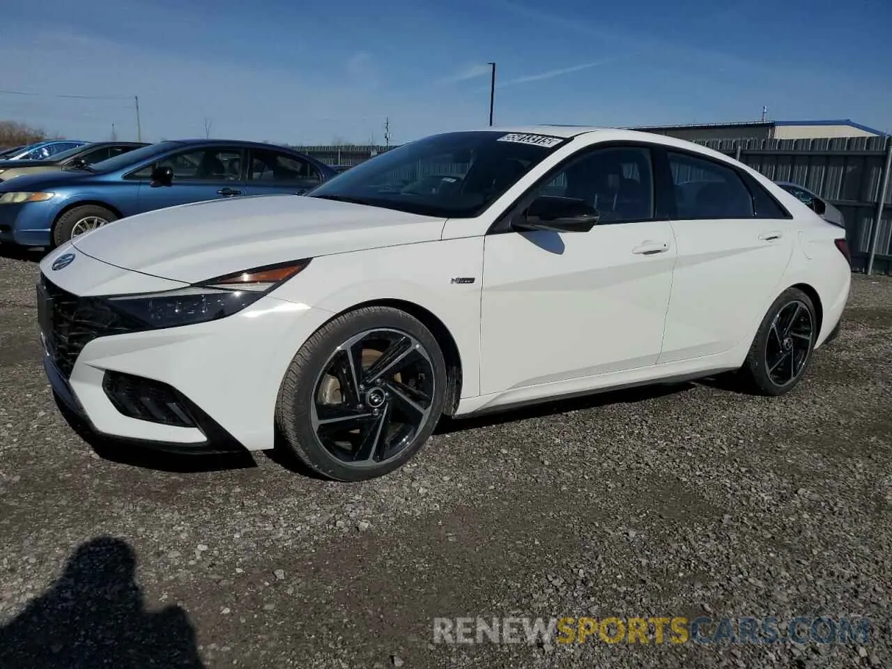 1 Photograph of a damaged car KMHLR4AF4PU463108 HYUNDAI ELANTRA 2023