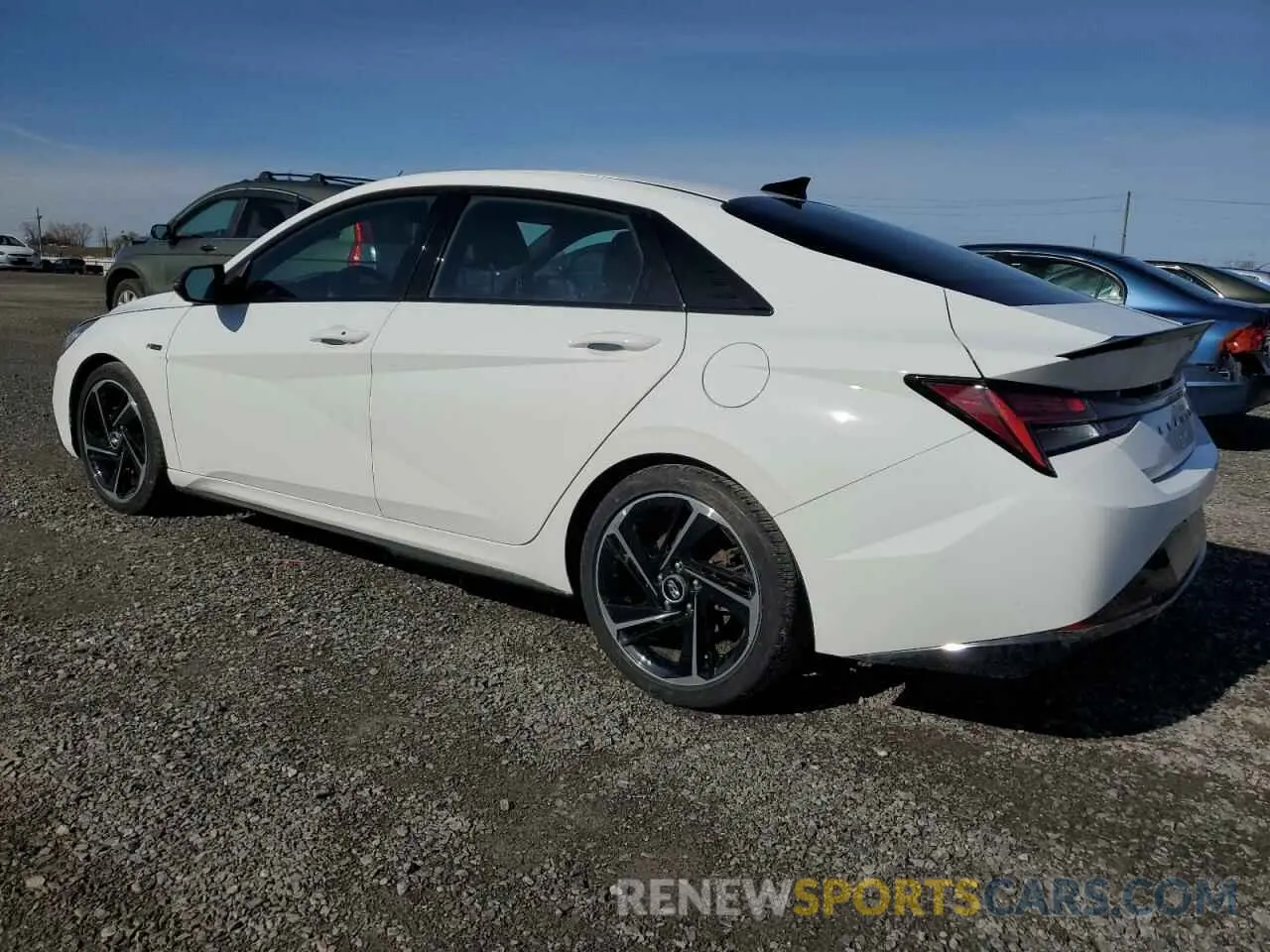 2 Photograph of a damaged car KMHLR4AF4PU463108 HYUNDAI ELANTRA 2023