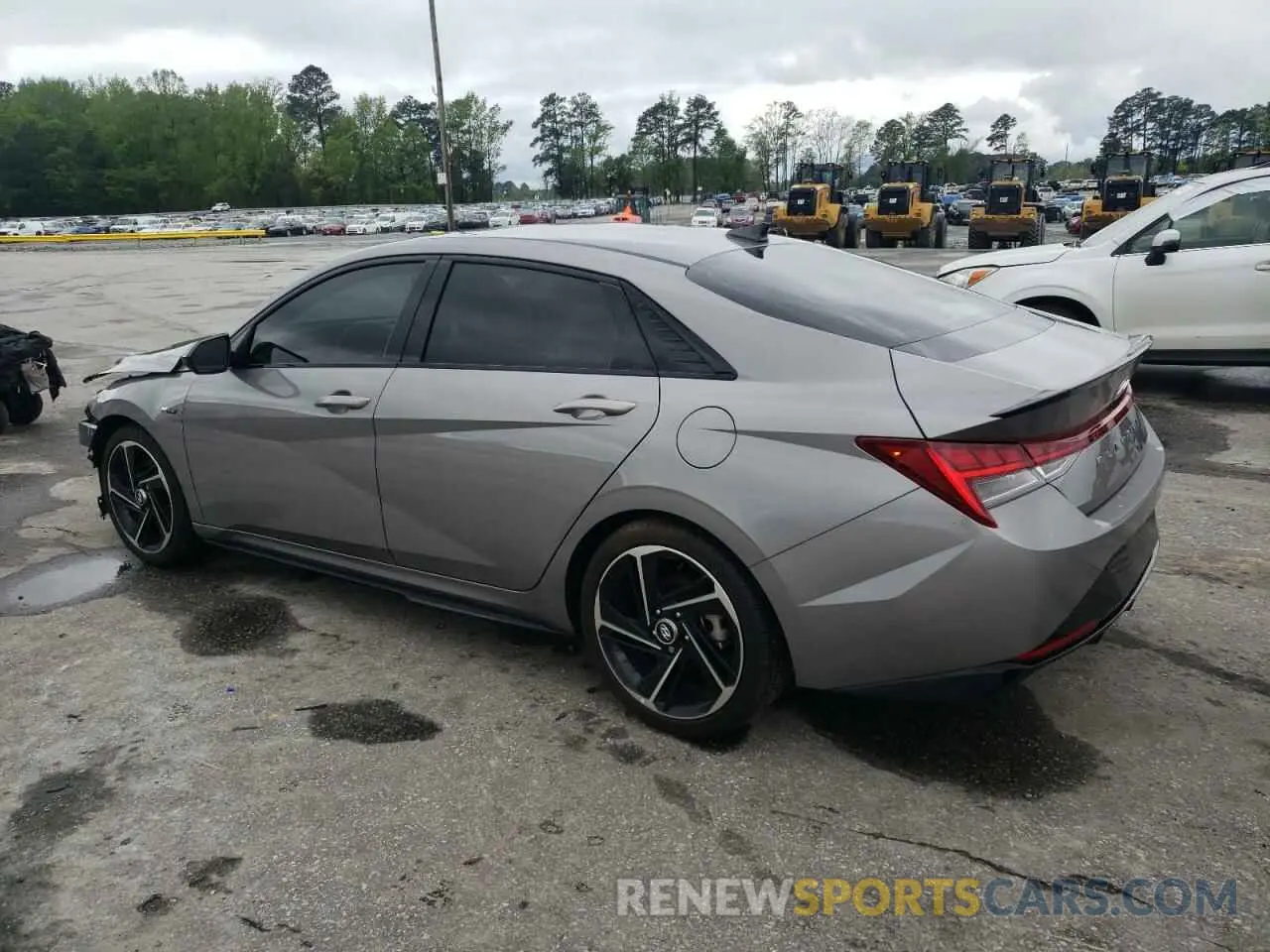 2 Photograph of a damaged car KMHLR4AF4PU503381 HYUNDAI ELANTRA 2023