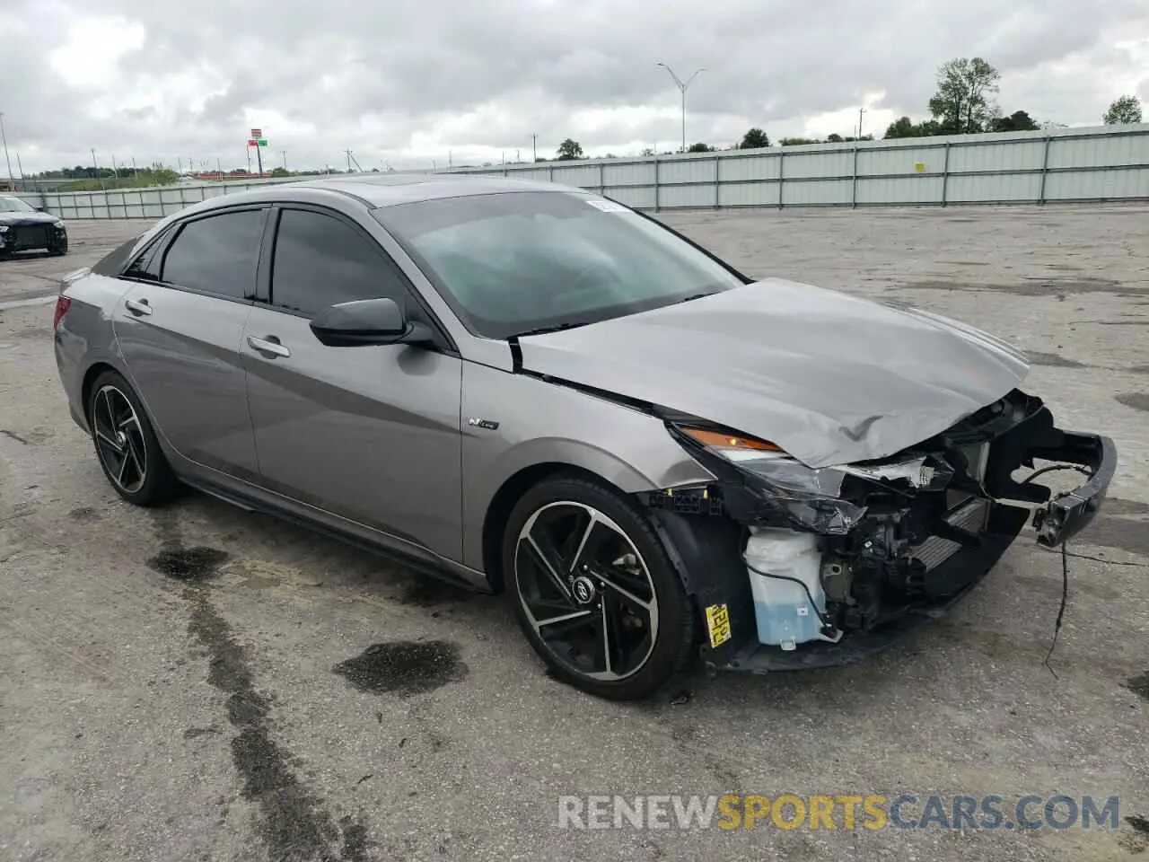 4 Photograph of a damaged car KMHLR4AF4PU503381 HYUNDAI ELANTRA 2023