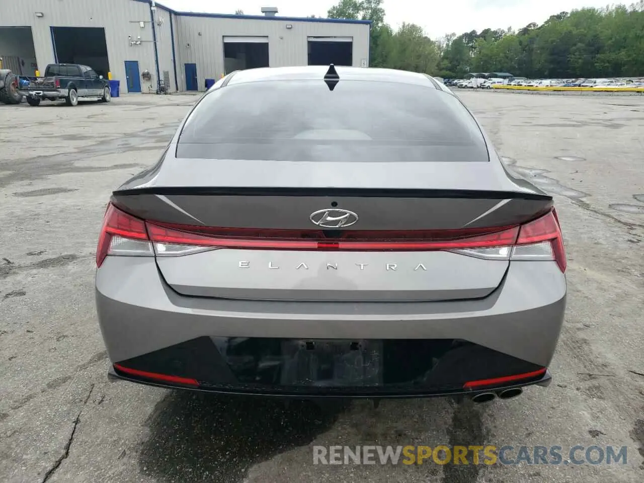6 Photograph of a damaged car KMHLR4AF4PU503381 HYUNDAI ELANTRA 2023