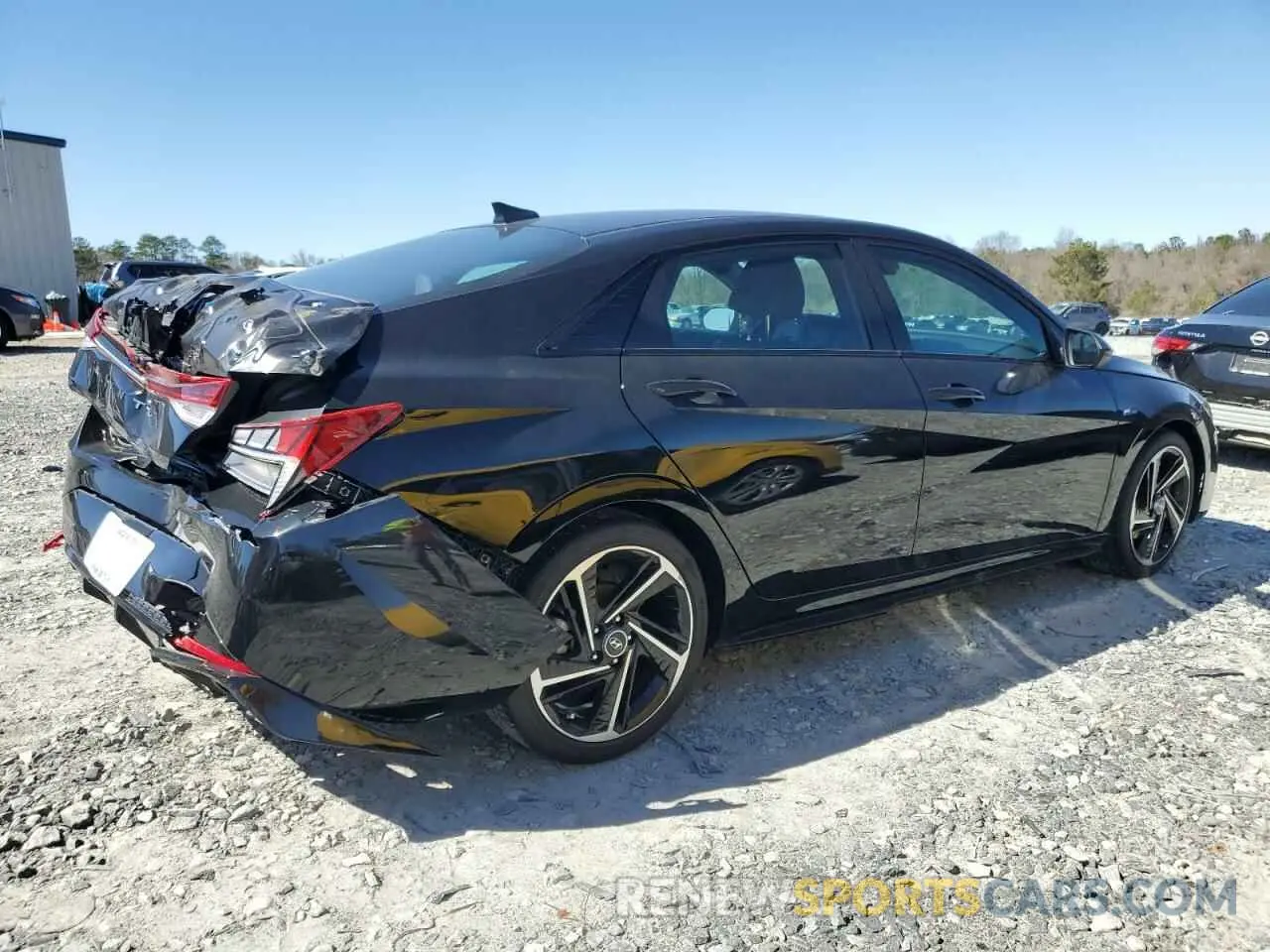 3 Photograph of a damaged car KMHLR4AF4PU521296 HYUNDAI ELANTRA 2023
