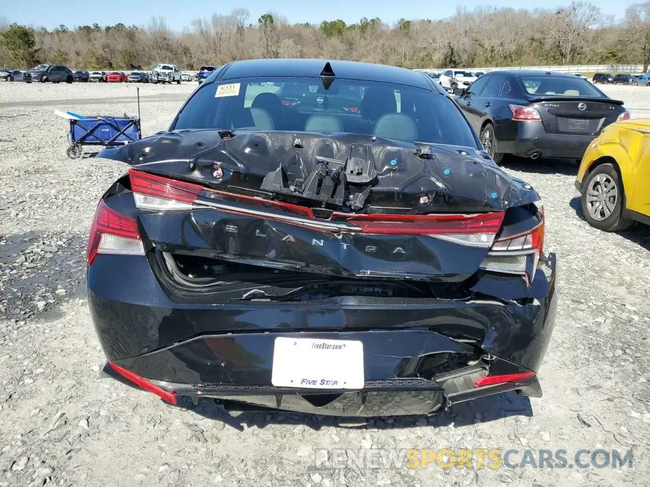 6 Photograph of a damaged car KMHLR4AF4PU521296 HYUNDAI ELANTRA 2023