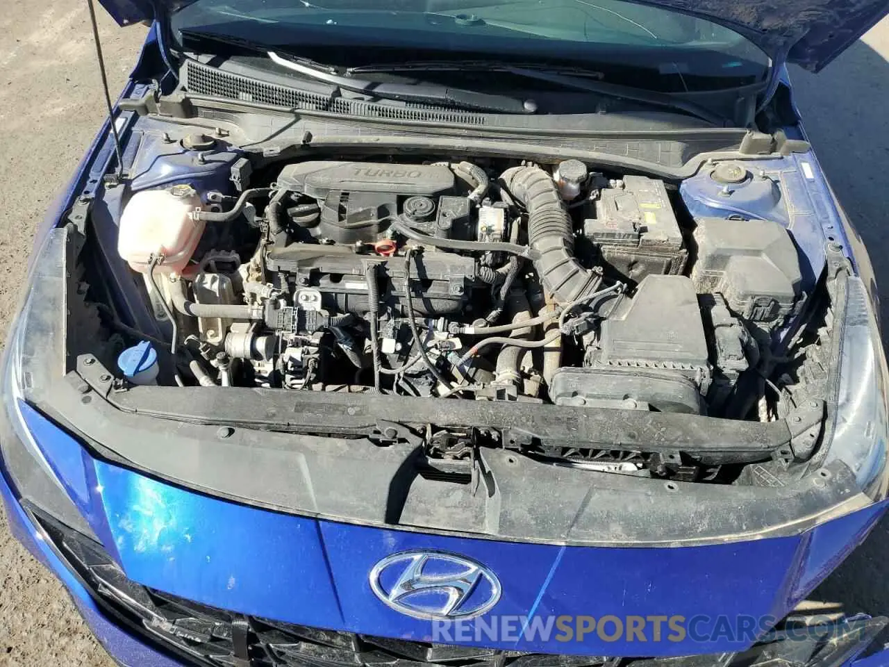 11 Photograph of a damaged car KMHLR4AF4PU538275 HYUNDAI ELANTRA 2023