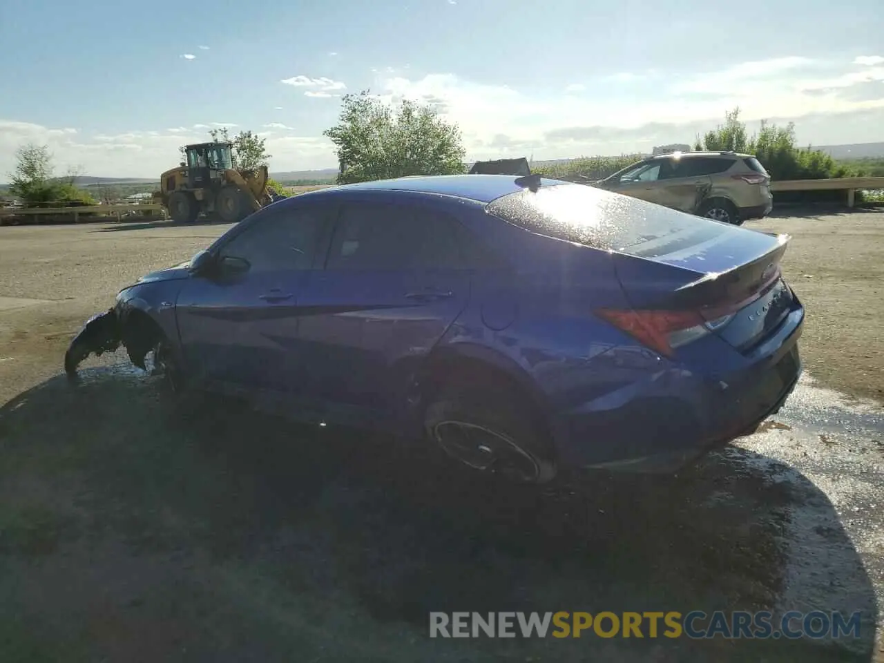 2 Photograph of a damaged car KMHLR4AF4PU538275 HYUNDAI ELANTRA 2023