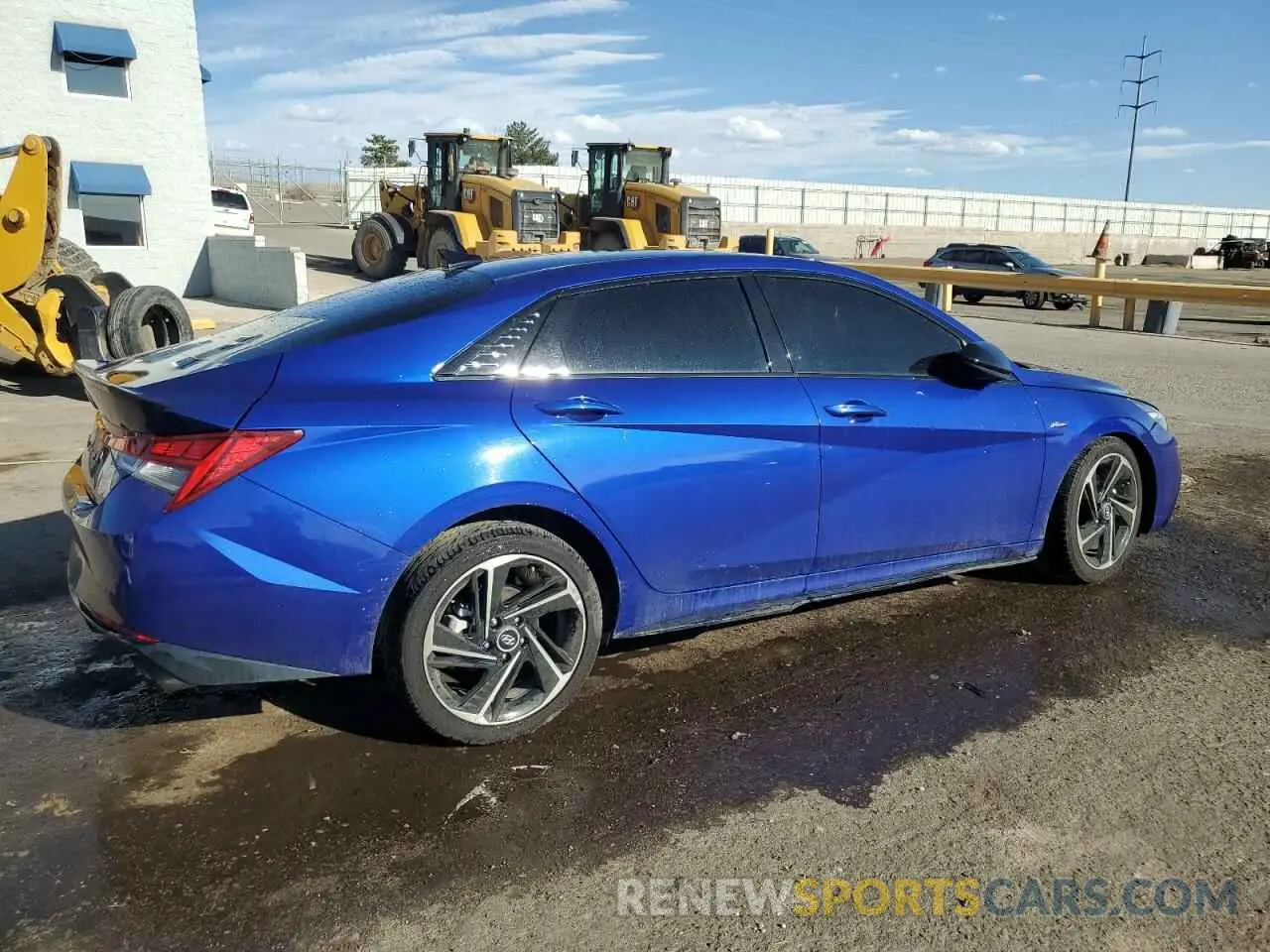 3 Photograph of a damaged car KMHLR4AF4PU538275 HYUNDAI ELANTRA 2023