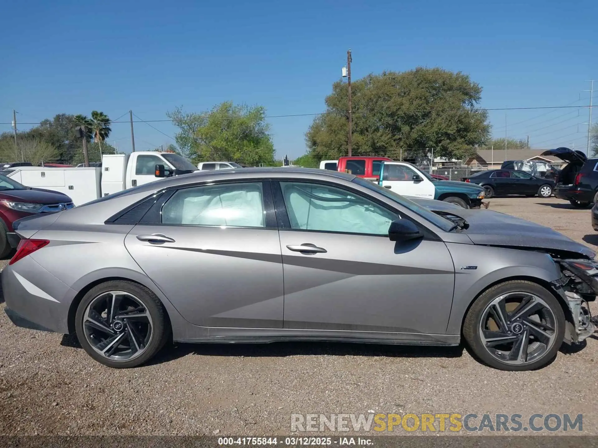 14 Photograph of a damaged car KMHLR4AF4PU545615 HYUNDAI ELANTRA 2023