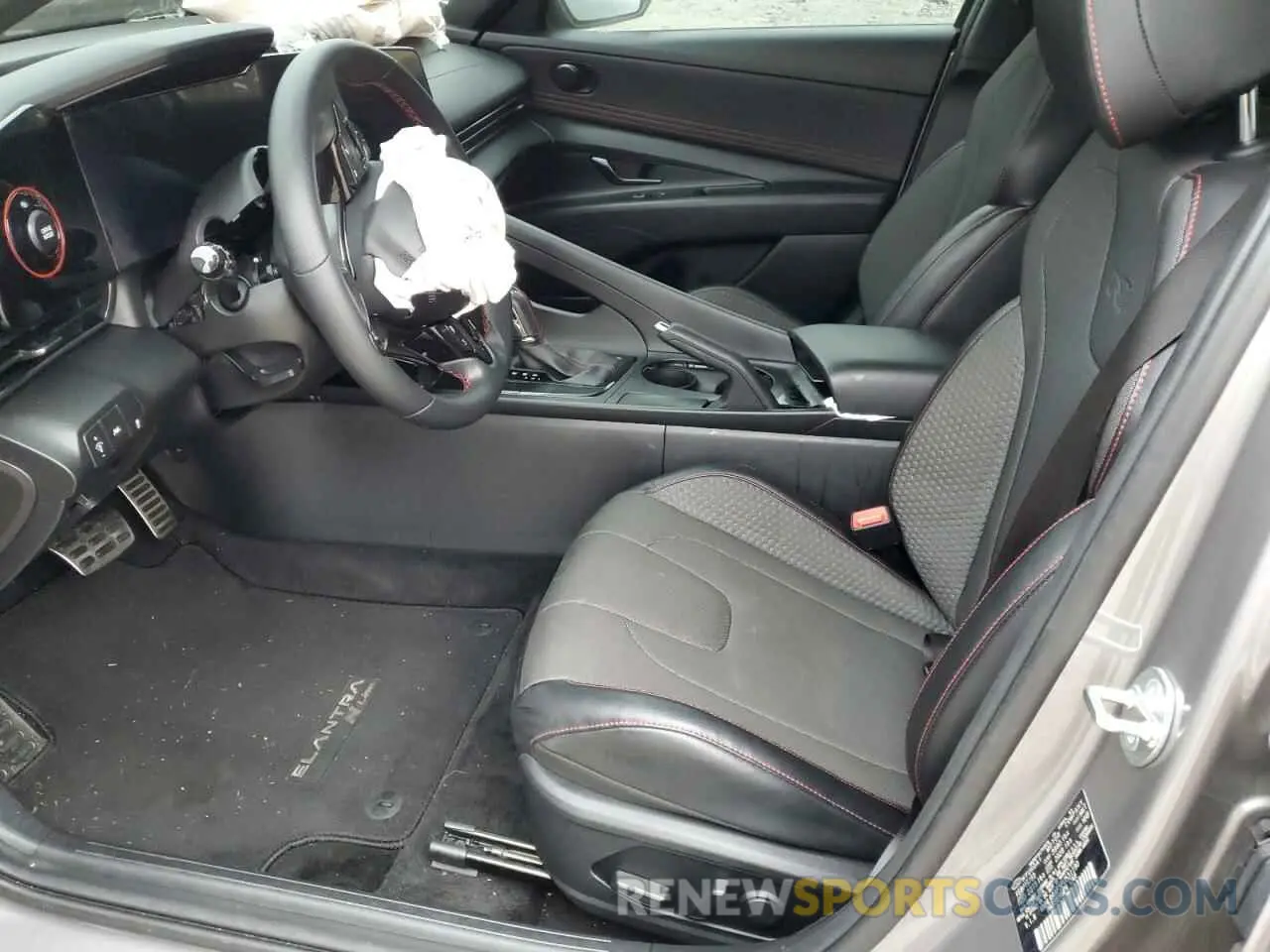 7 Photograph of a damaged car KMHLR4AF5PU531190 HYUNDAI ELANTRA 2023