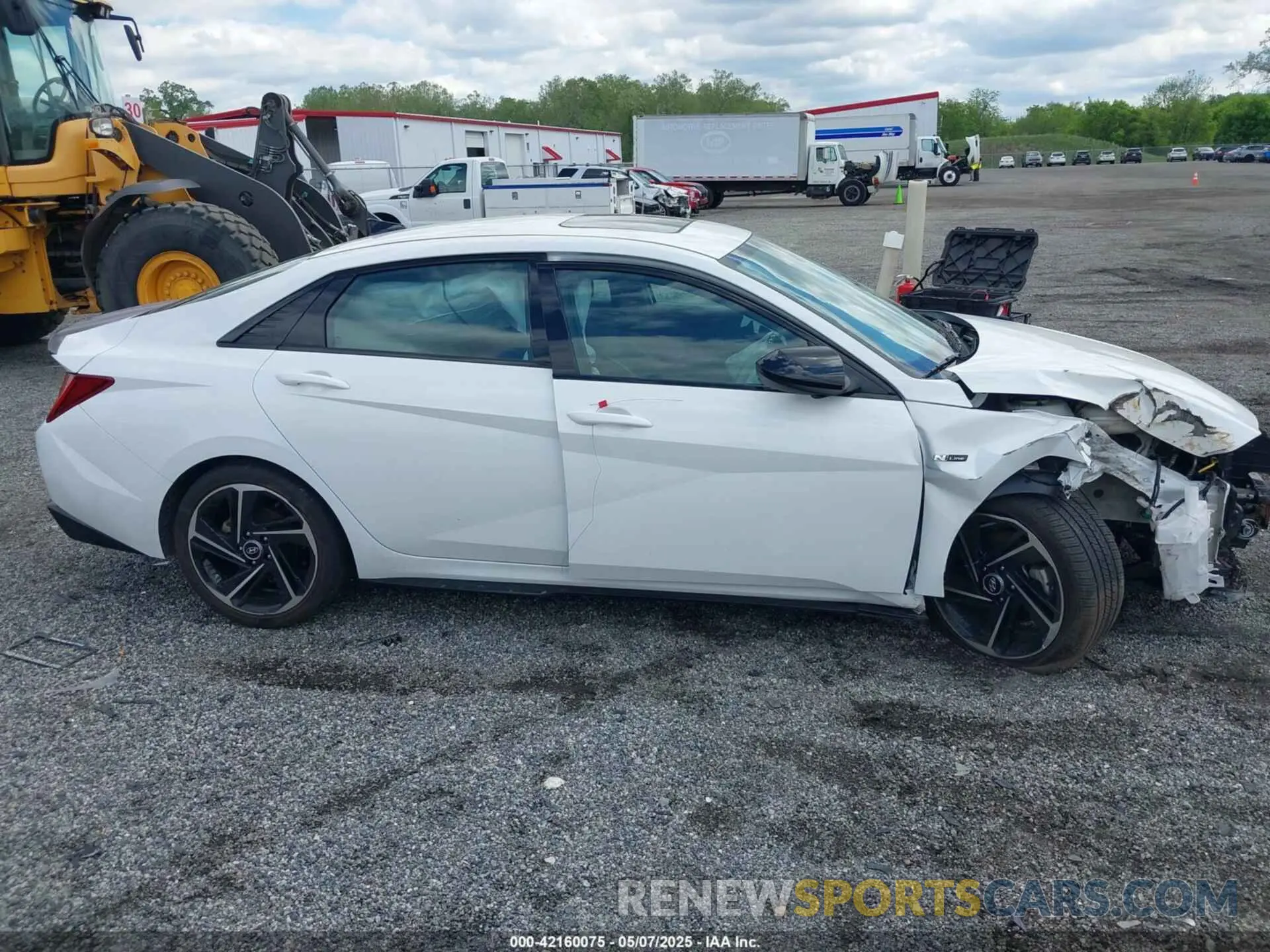 14 Photograph of a damaged car KMHLR4AF5PU619768 HYUNDAI ELANTRA 2023