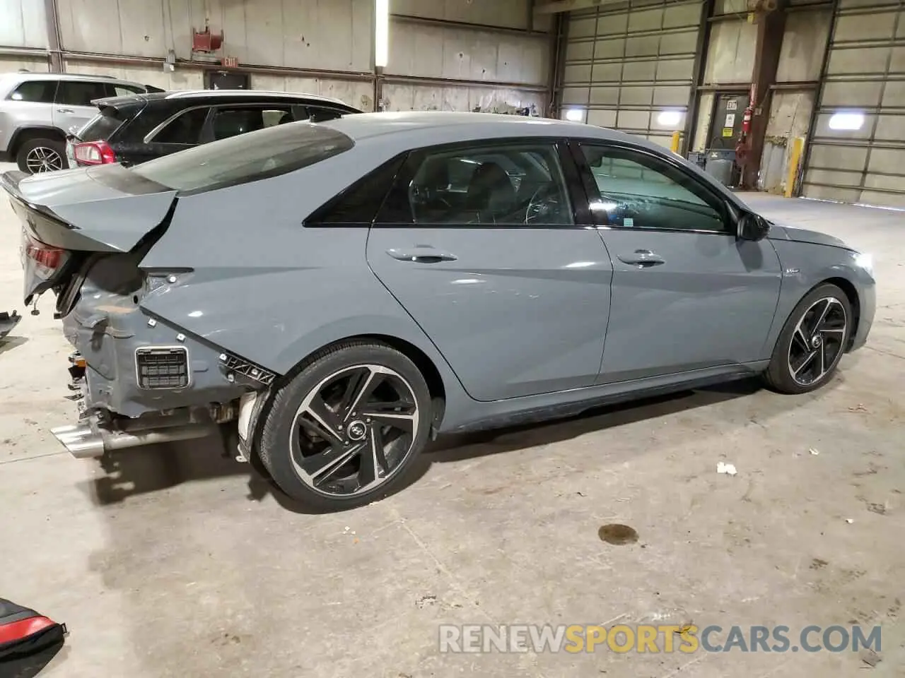 3 Photograph of a damaged car KMHLR4AF6PU414315 HYUNDAI ELANTRA 2023