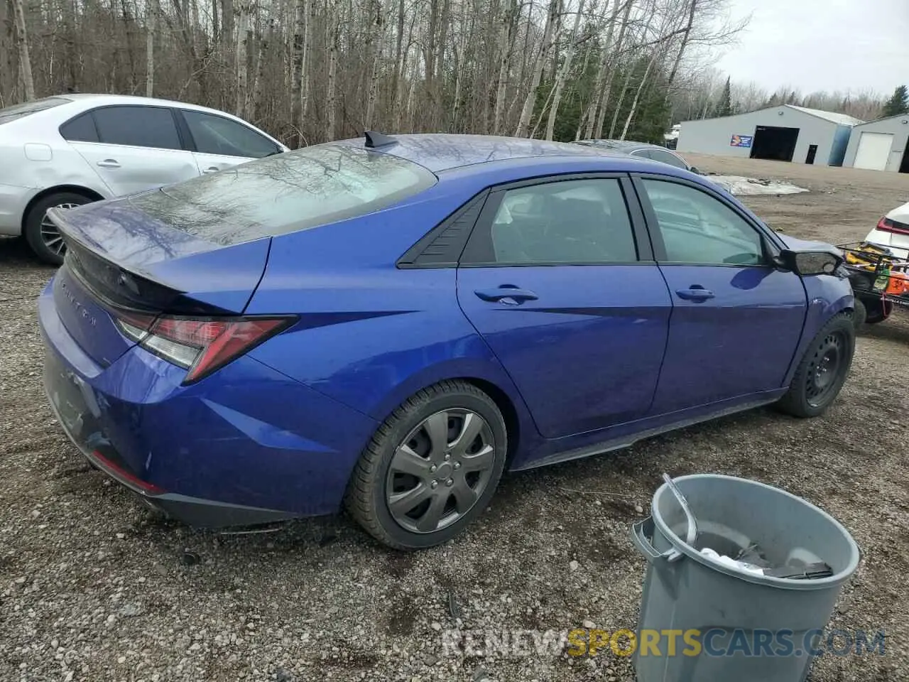 3 Photograph of a damaged car KMHLR4AF6PU482372 HYUNDAI ELANTRA 2023