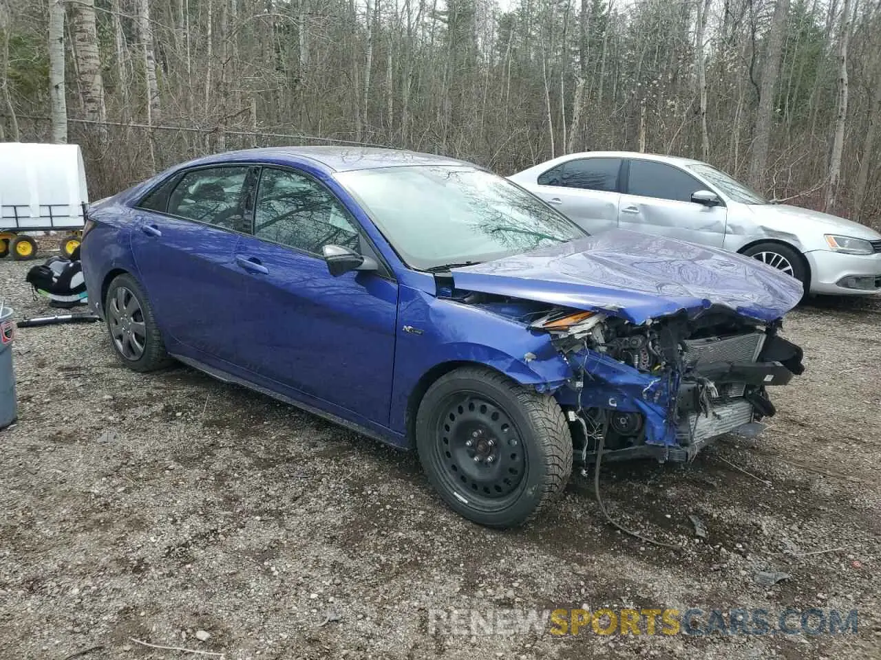 4 Photograph of a damaged car KMHLR4AF6PU482372 HYUNDAI ELANTRA 2023